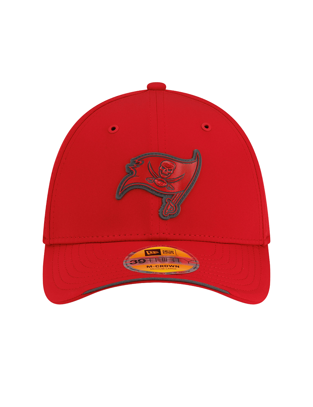 New Era Caps Tampa Bay Buccaneers New Era NFL 26 Sideline 39THIRTY M-Crown Stretch-Fit Hat - Red