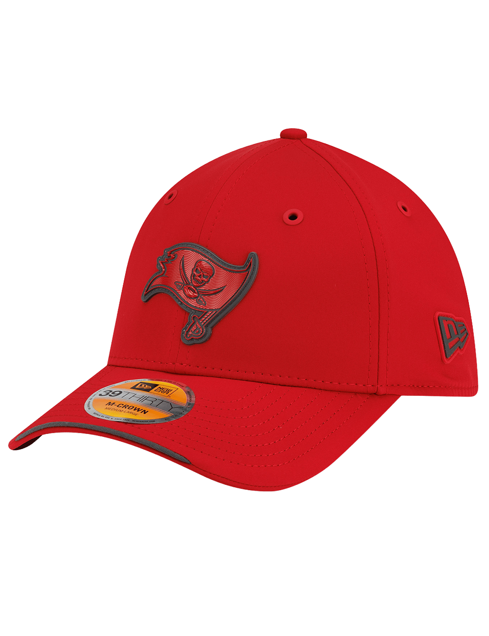 New Era Caps Tampa Bay Buccaneers New Era NFL 26 Sideline 39THIRTY M-Crown Stretch-Fit Hat - Red