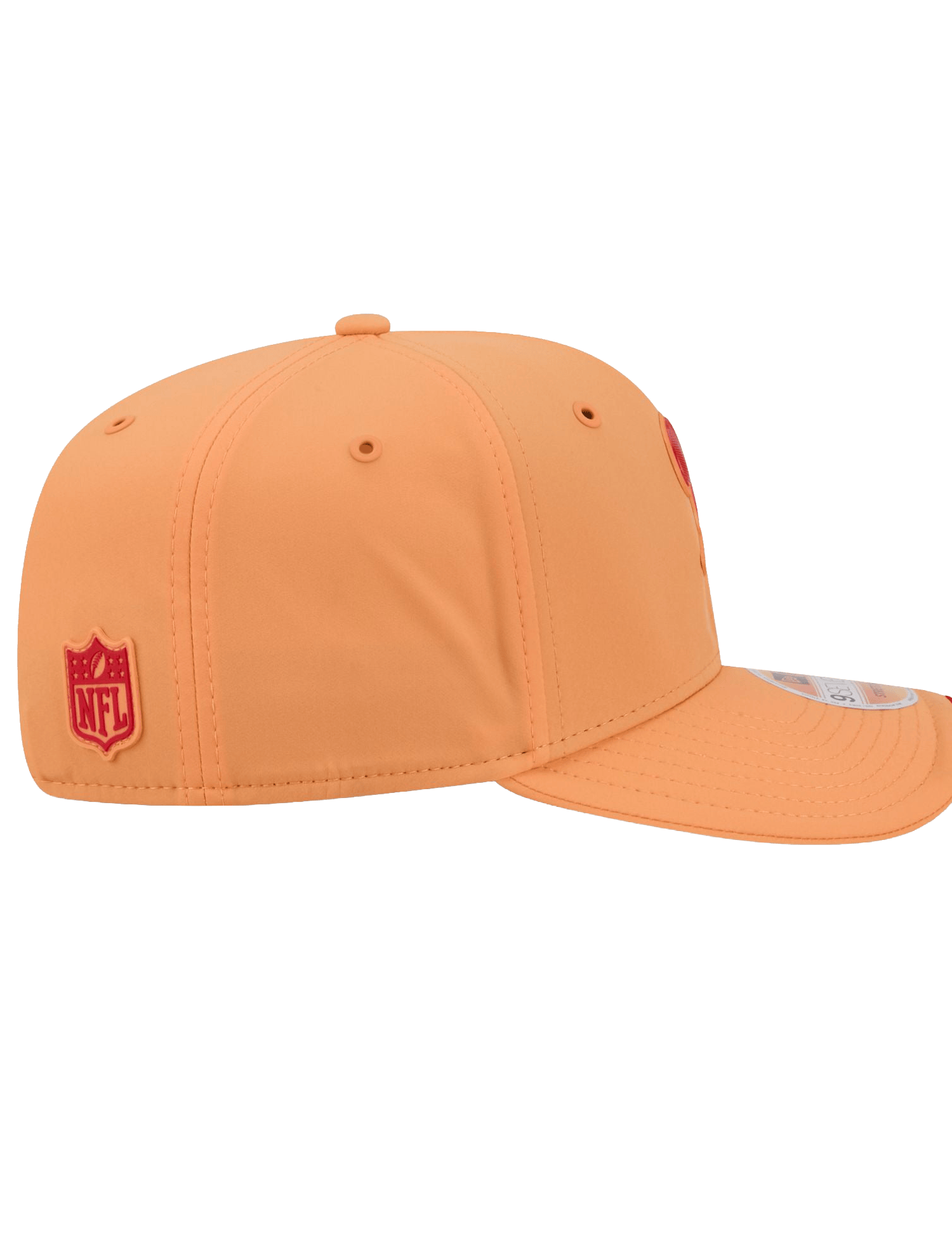 New Era Caps OSFM Tampa Bay Buccaneers New Era NFL 26 Sideline Historic 9SEVENTY Stretch-Snapback Hat - Creamsicle