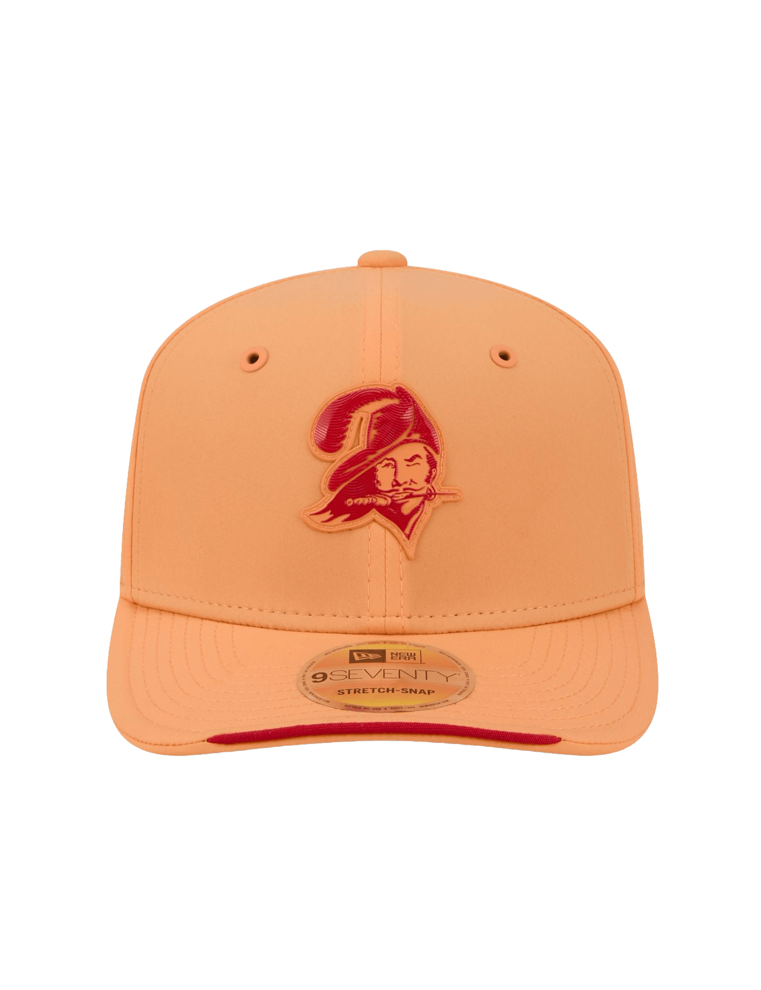 New Era Caps OSFM Tampa Bay Buccaneers New Era NFL 26 Sideline Historic 9SEVENTY Stretch-Snapback Hat - Creamsicle