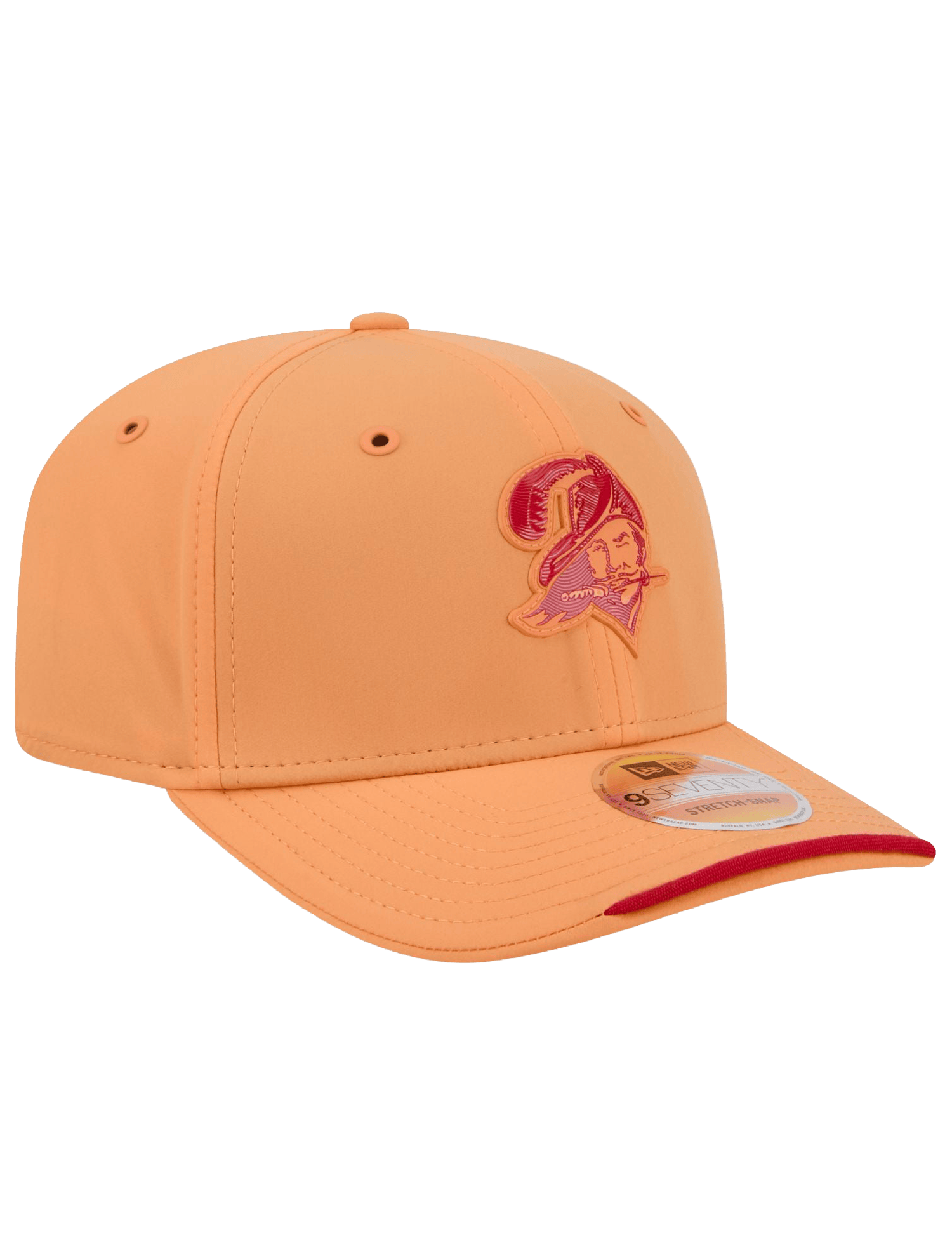 New Era Caps OSFM Tampa Bay Buccaneers New Era NFL 26 Sideline Historic 9SEVENTY Stretch-Snapback Hat - Creamsicle