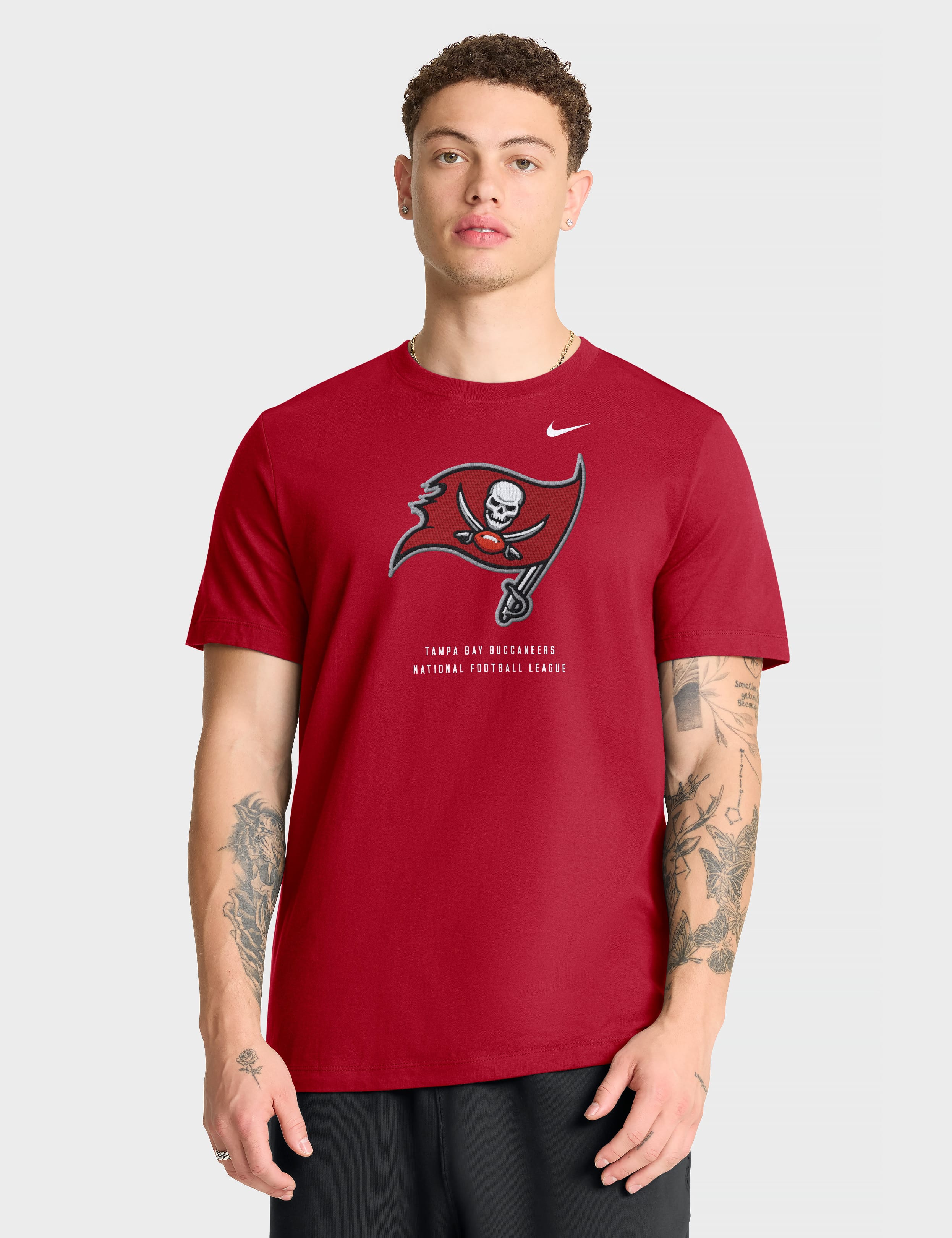 Nike T-Shirts Tampa Bay Buccaneers Nike NFL Property Of Cotton T-Shirt - Red