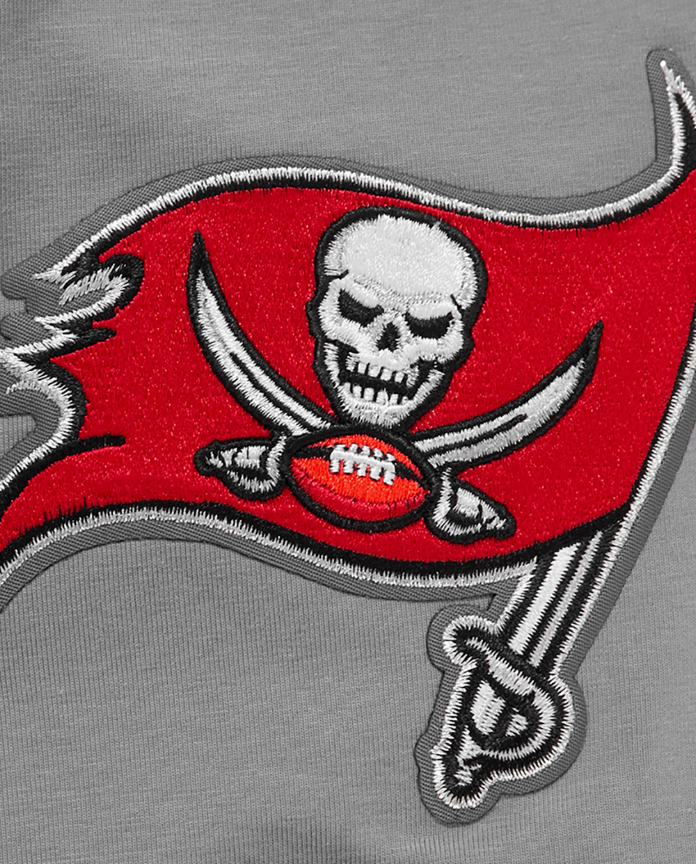 Pro Standard T-Shirts Tampa Bay Buccaneers Pro Standard NFL Classic Chenille Flex T-Shirt - Grey