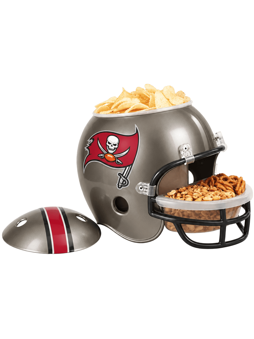 Wincraft Accessories Tampa Bay Buccaneers Wincraft NFL Full Size Multi Compartment Snack Helmet
