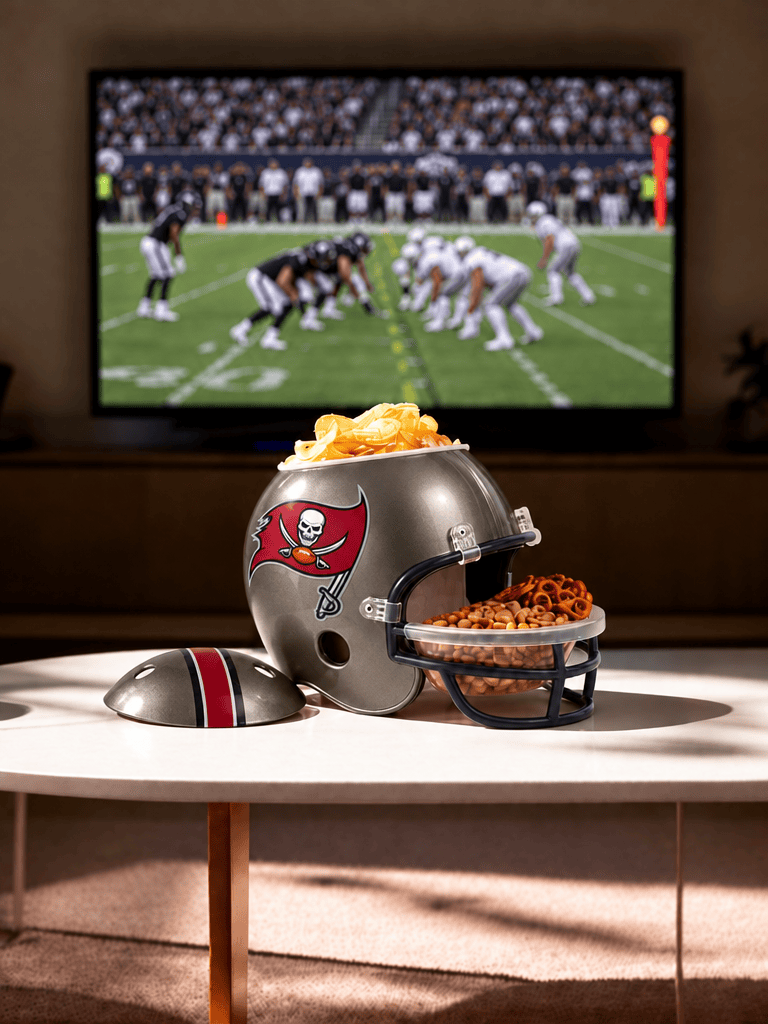 Wincraft Accessories Tampa Bay Buccaneers Wincraft NFL Full Size Multi Compartment Snack Helmet