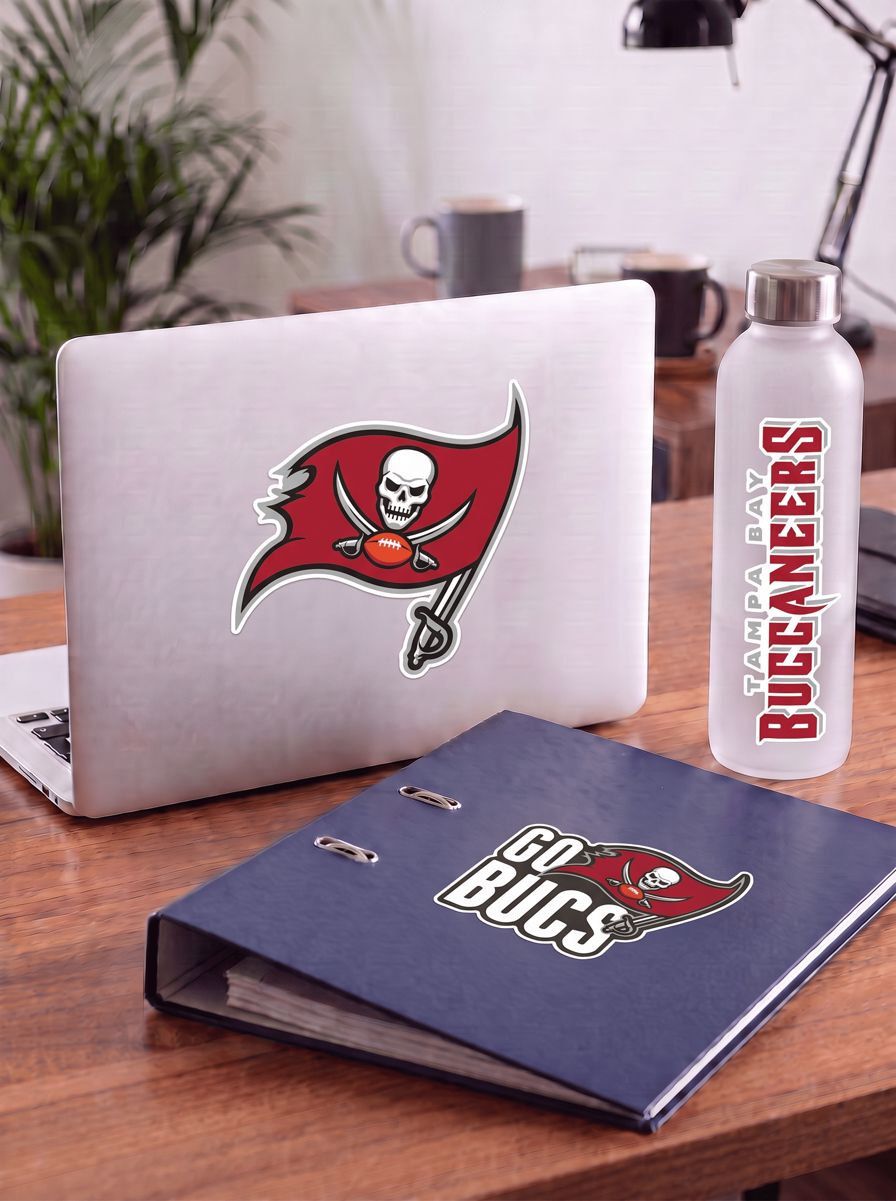 Wincraft Accessories Tampa Bay Buccaneers Wincraft NFL Team 3 Piece 5” x 7” Decal Set