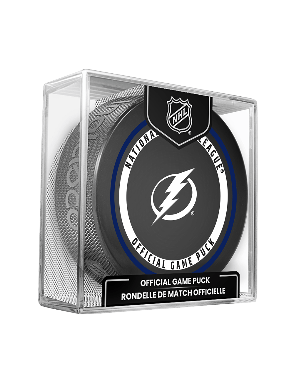 Inglasco Pucks Tampa Bay Lightning Inglasco NHL 26-27 Official Game Puck In Cube