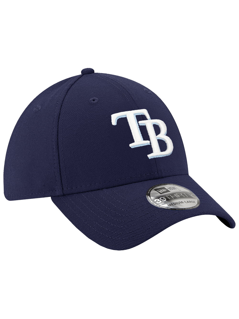 New Era Caps Tampa Bay Rays New Era MLB Team 39THIRTY Stretch-Fit Hat - Navy