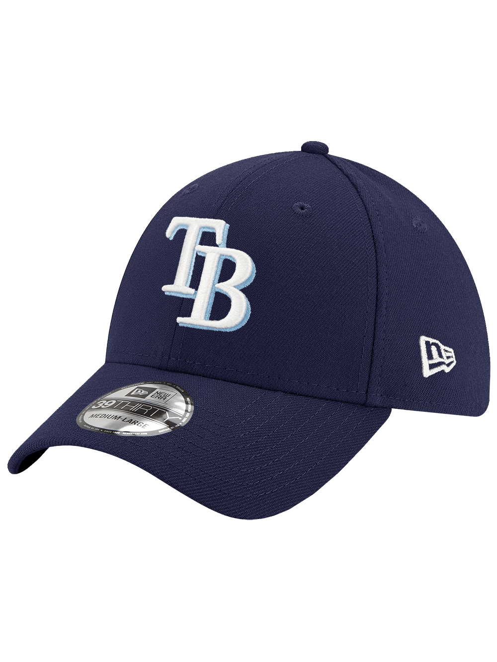 New Era Caps Tampa Bay Rays New Era MLB Team 39THIRTY Stretch-Fit Hat - Navy