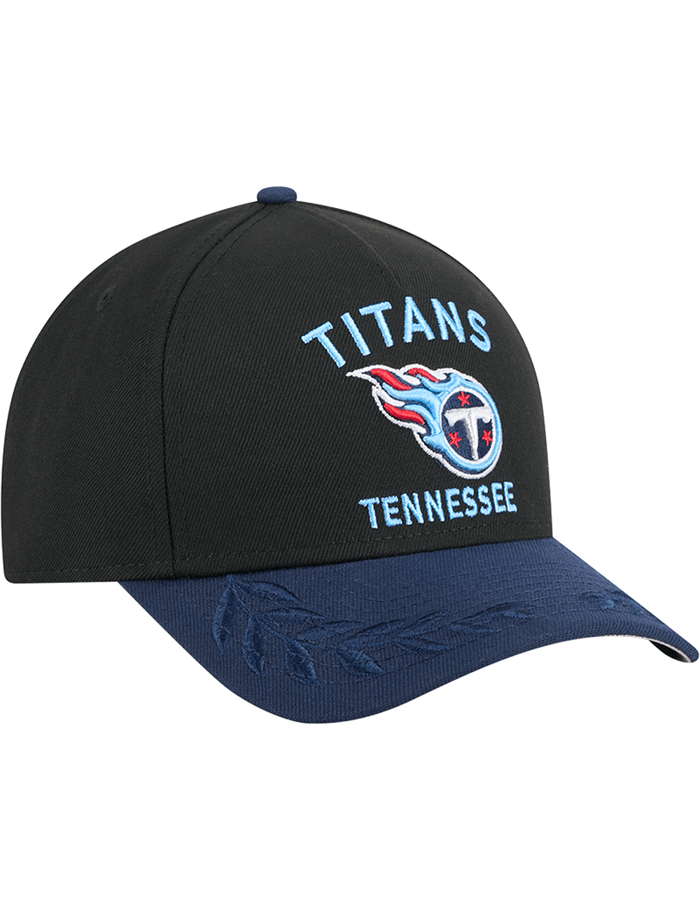 New Era Caps Tennessee Titans New Era NFL 25 Draft 9FORTY M-Crown Snapback Hat - Black