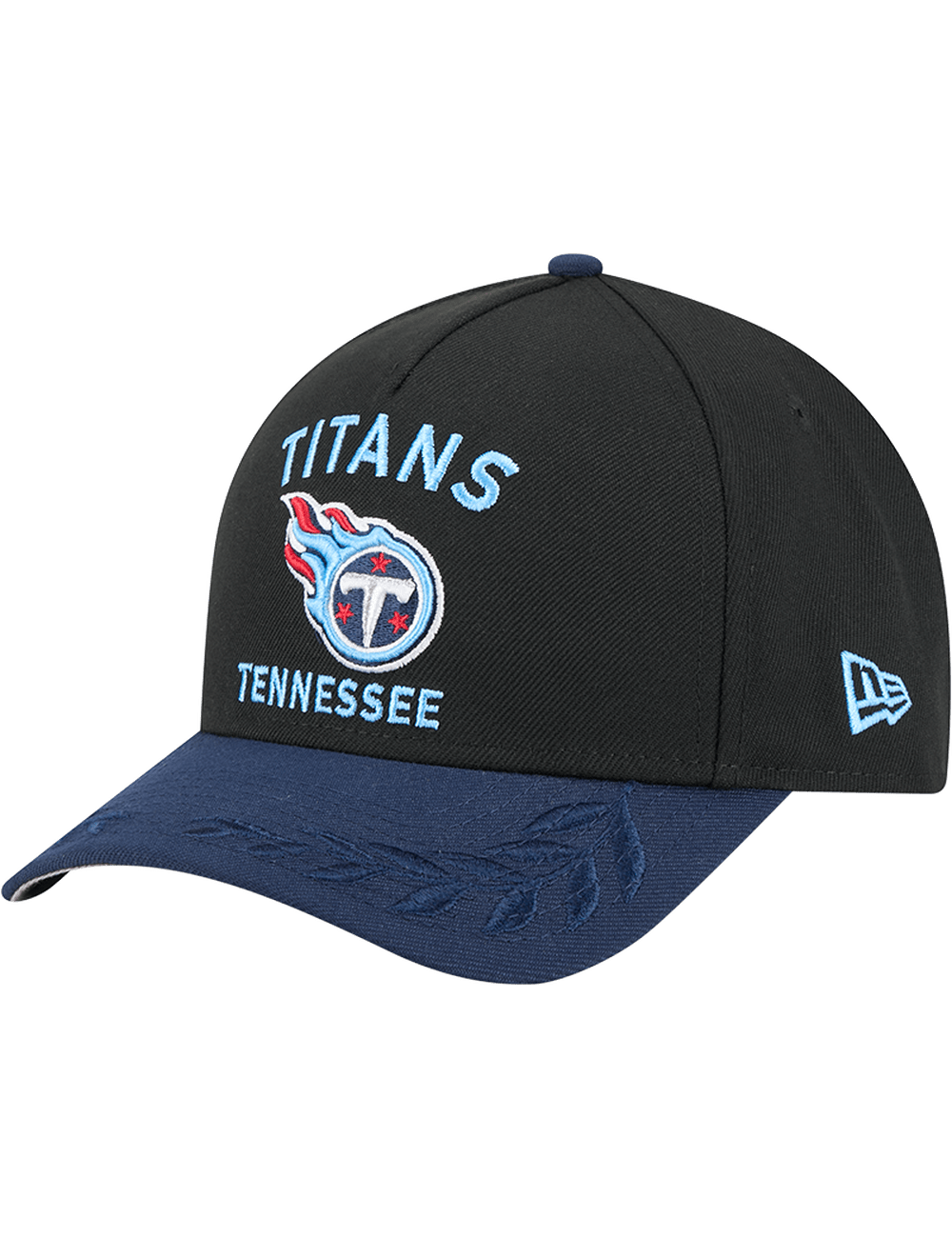 New Era Caps Tennessee Titans New Era NFL 25 Draft 9FORTY M-Crown Snapback Hat - Black