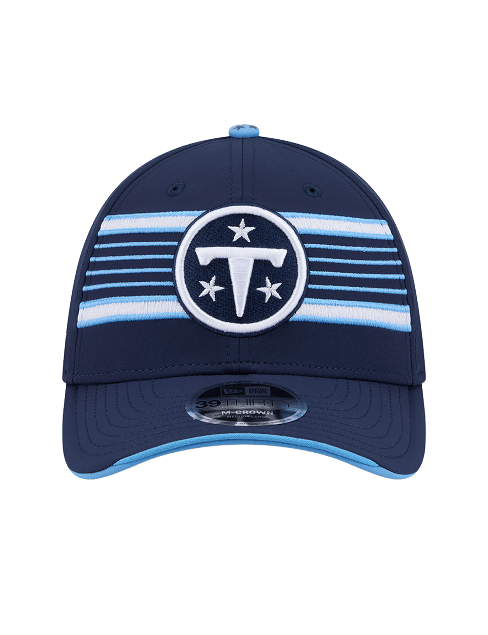New Era Caps Tennessee Titans New Era NFL 26 Rivalries Sideline 39THIRTY M-Crown Stretch-Fit Hat