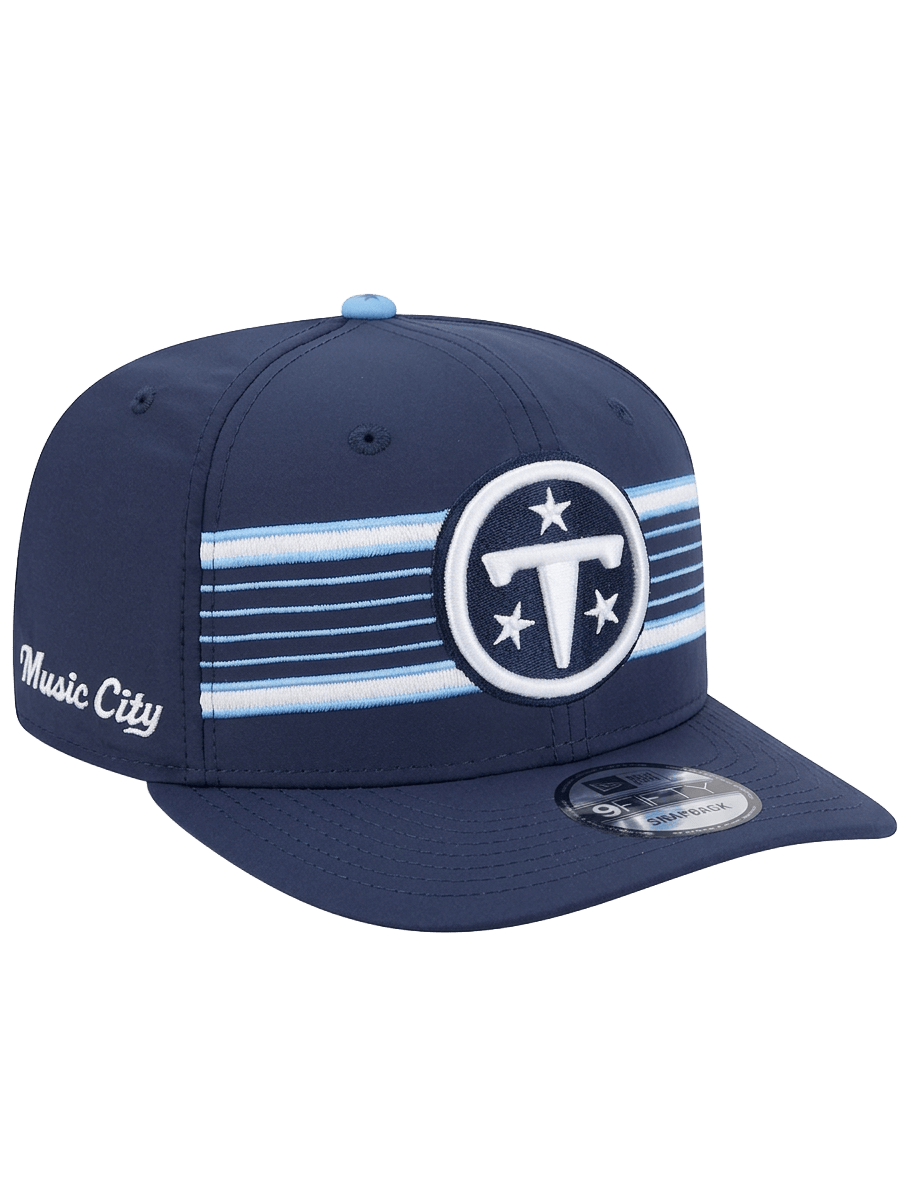 New Era Caps OSFM Tennessee Titans New Era NFL 26 Rivalries Sideline 9FIFTY Pre-Curved Snapback Hat