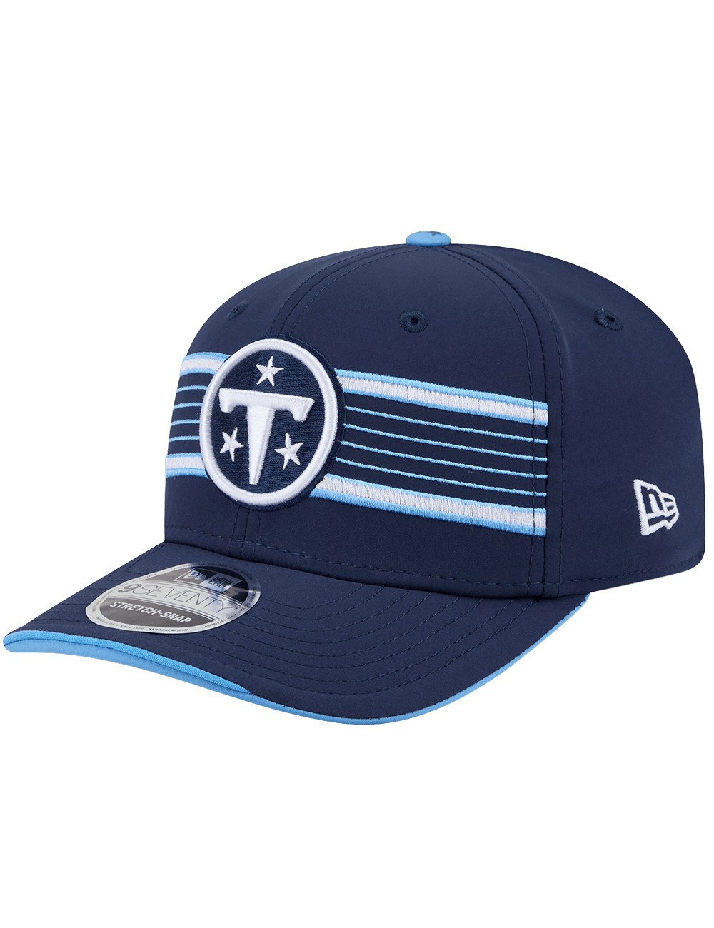 New Era Caps OSFM Tennessee Titans New Era NFL 26 Rivalries Sideline 9SEVENTY Stretch-Snapback Hat