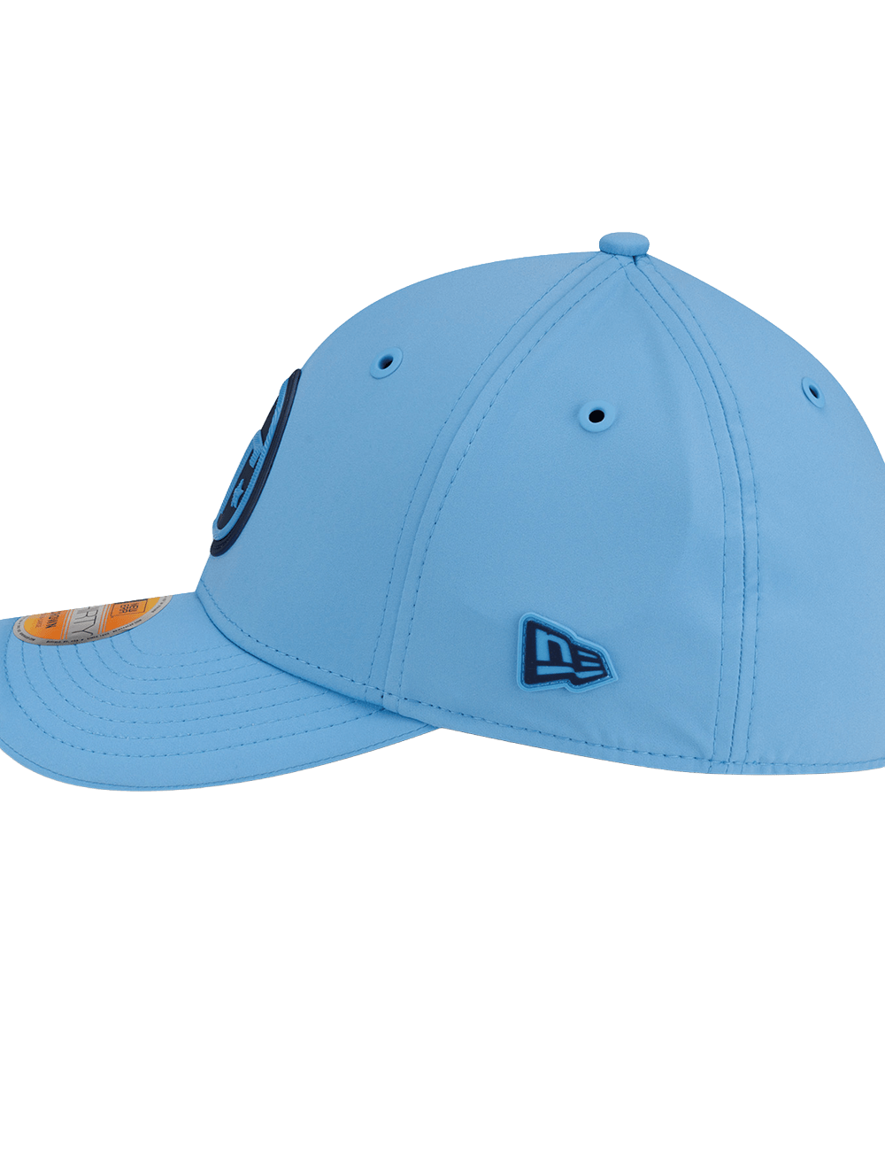 New Era Caps Tennessee Titans New Era NFL 26 Sideline 39THIRTY M-Crown Stretch-Fit Hat - Blue