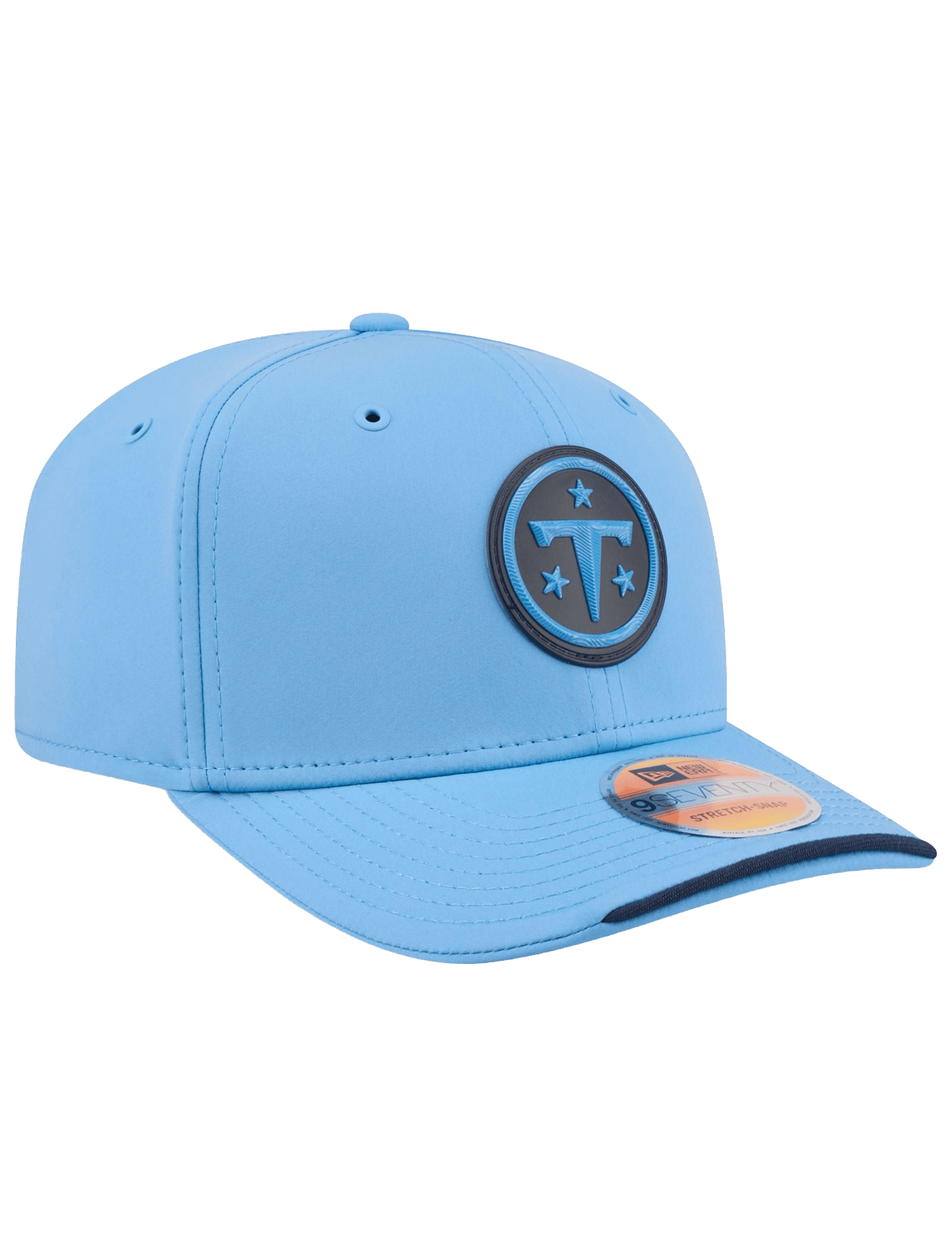 New Era Caps OSFM Tennessee Titans New Era NFL 26 Sideline 9SEVENTY Stretch-Snapback Hat - Light Blue