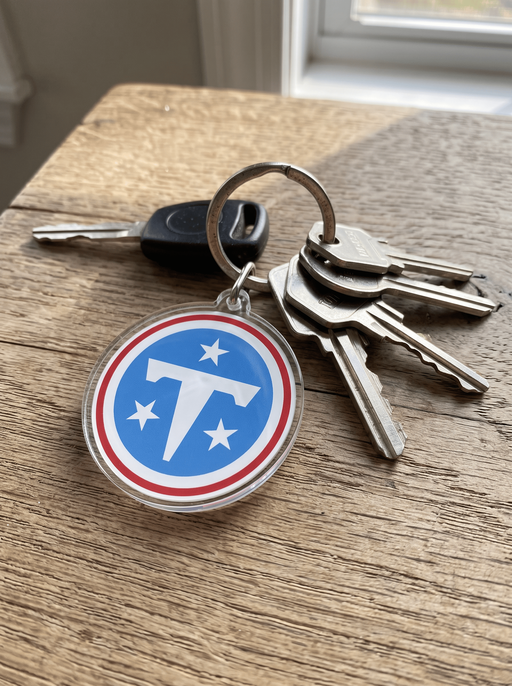 Wincraft Accessories Tennessee Titans Wincraft NFL Premium Acrylic Team Key Ring