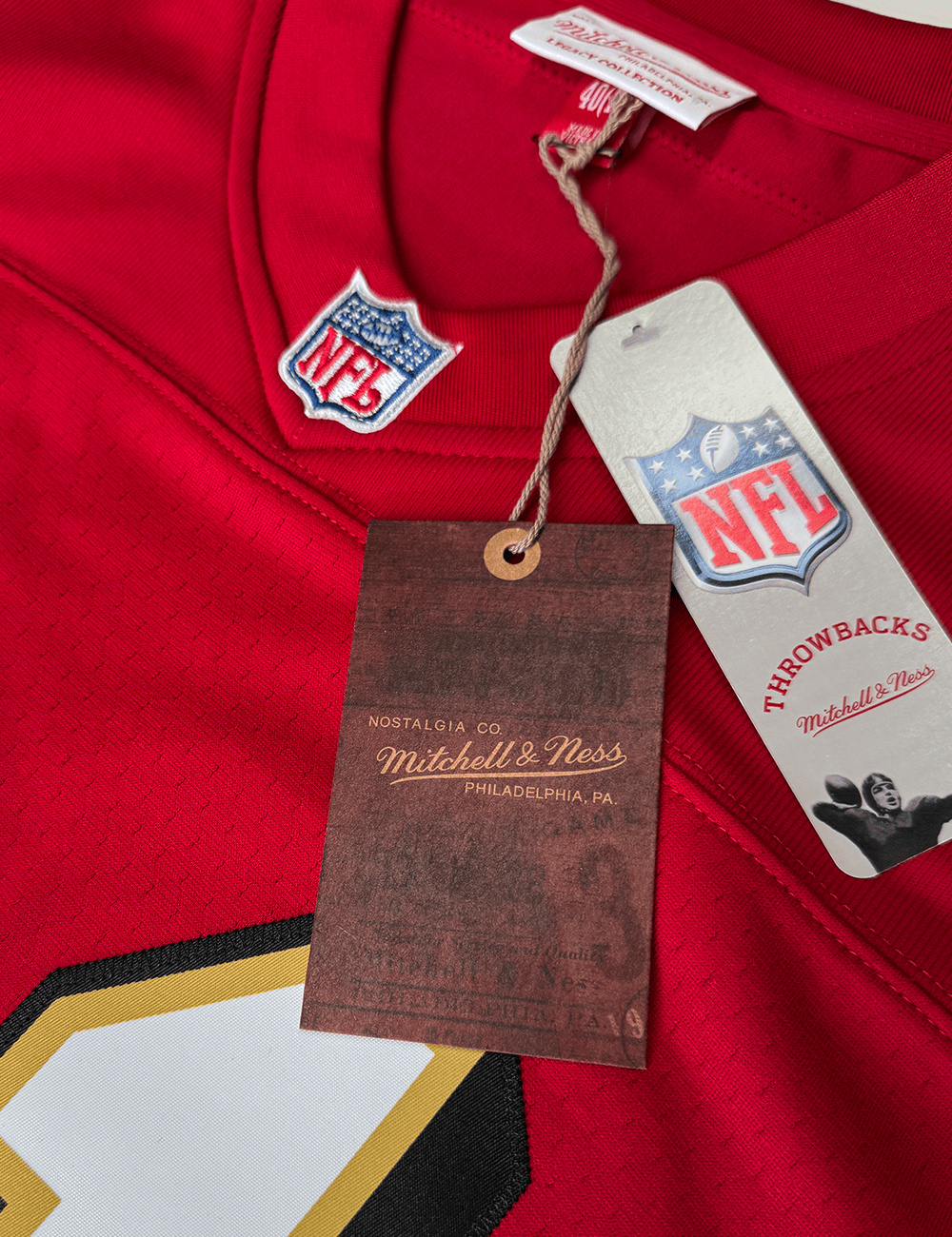 Mitchell And Ness Jerseys Terrell Owens San Francisco 49ers Mitchell & Ness NFL 1996 Legacy Jersey - Red