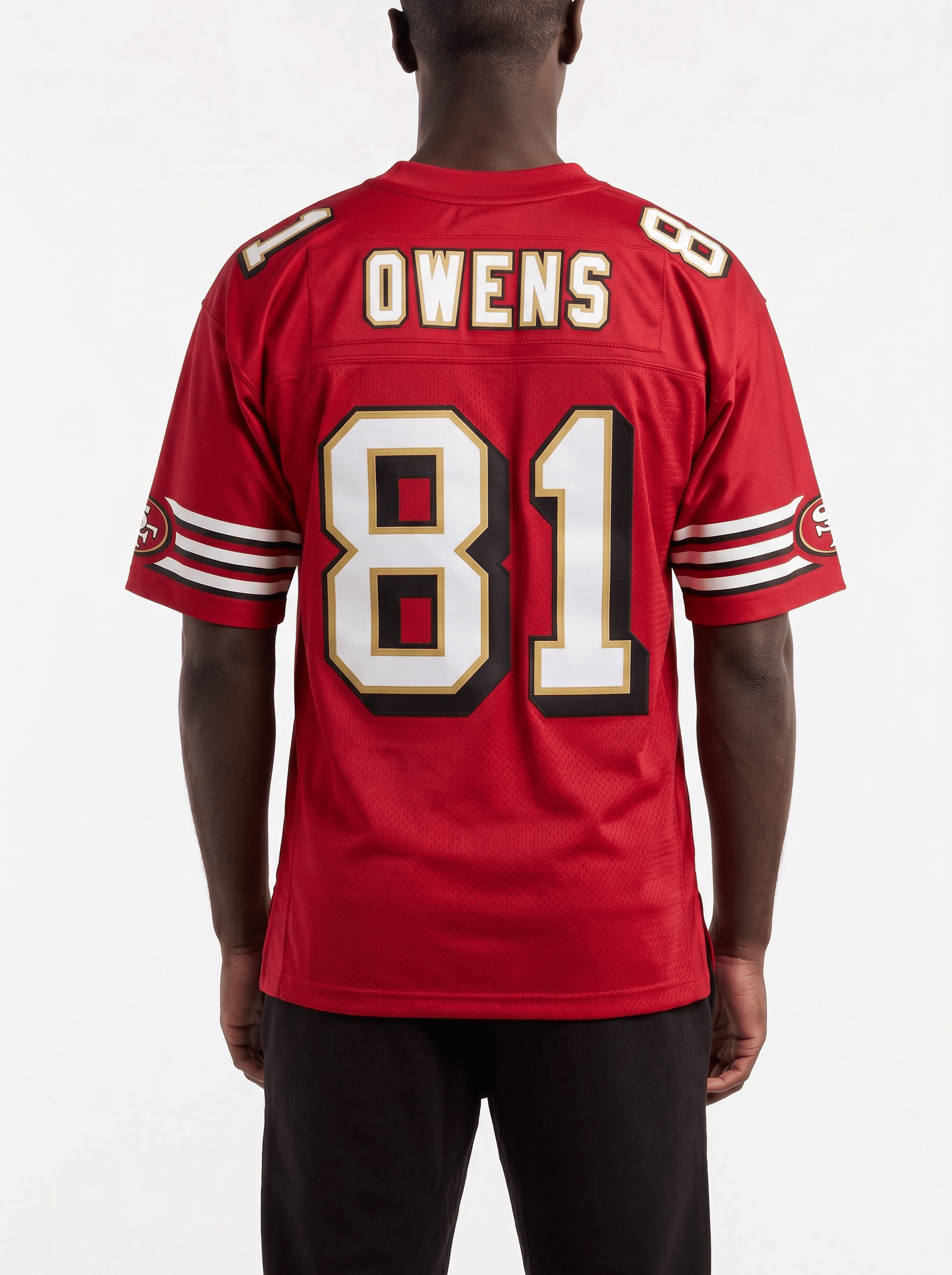 Mitchell And Ness Jerseys Terrell Owens San Francisco 49ers Mitchell & Ness NFL 1996 Legacy Jersey - Red