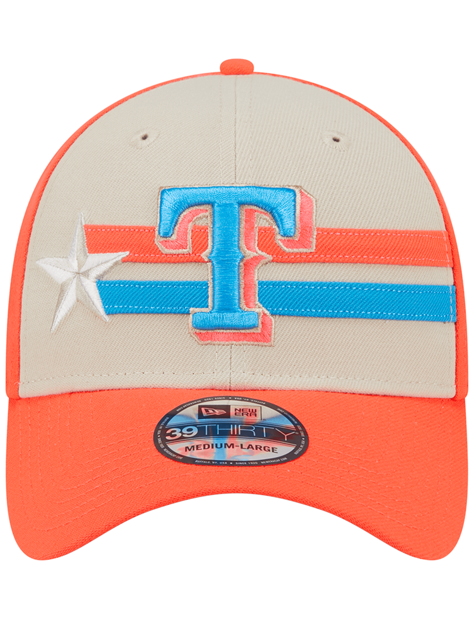New Era Caps Texas Rangers New Era MLB 24 All-Star Game 39THIRTY Stretch-Fit Hat