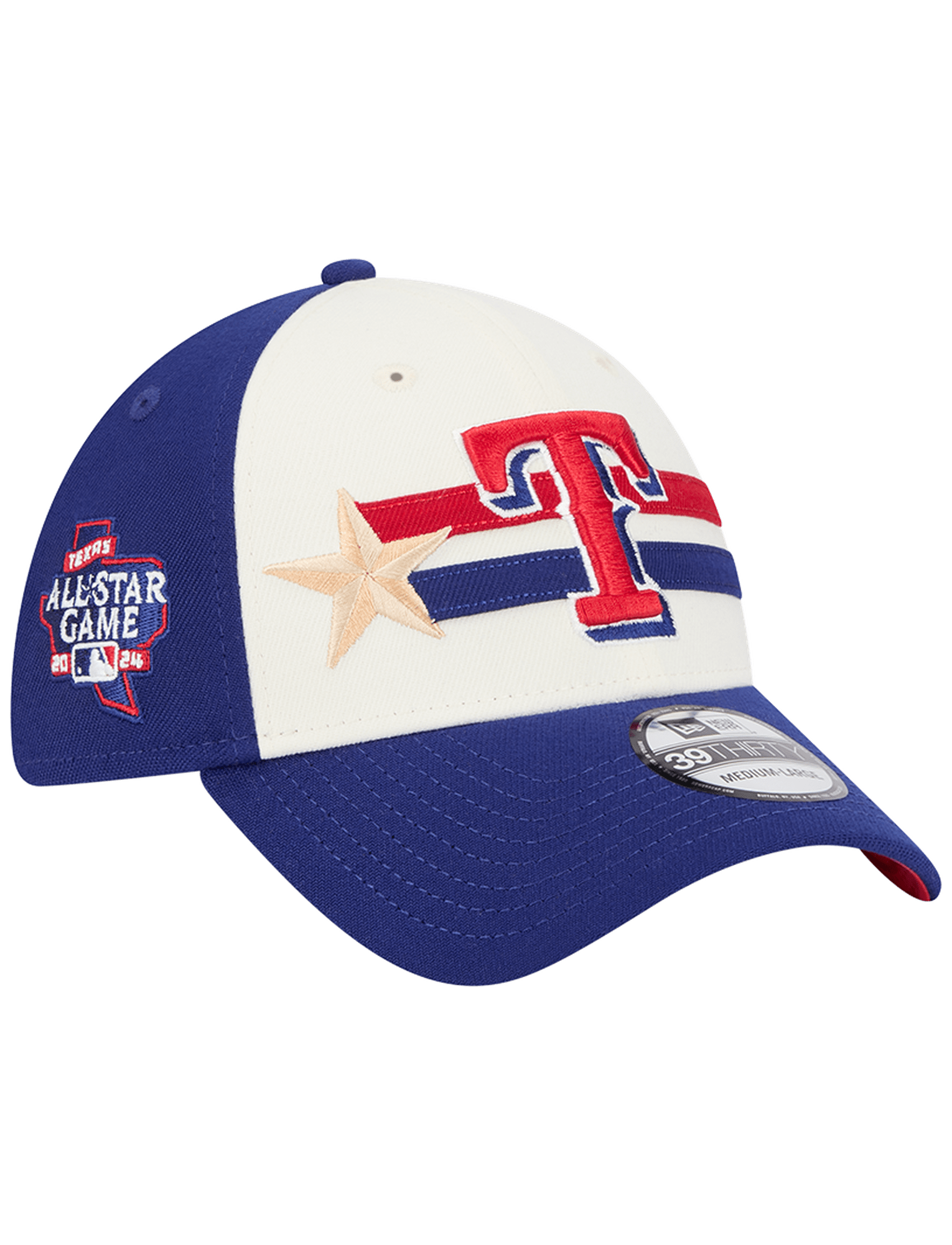 New Era Caps Texas Rangers New Era MLB 24 All-Star Workout 39THIRTY Stretch-Fit Hat