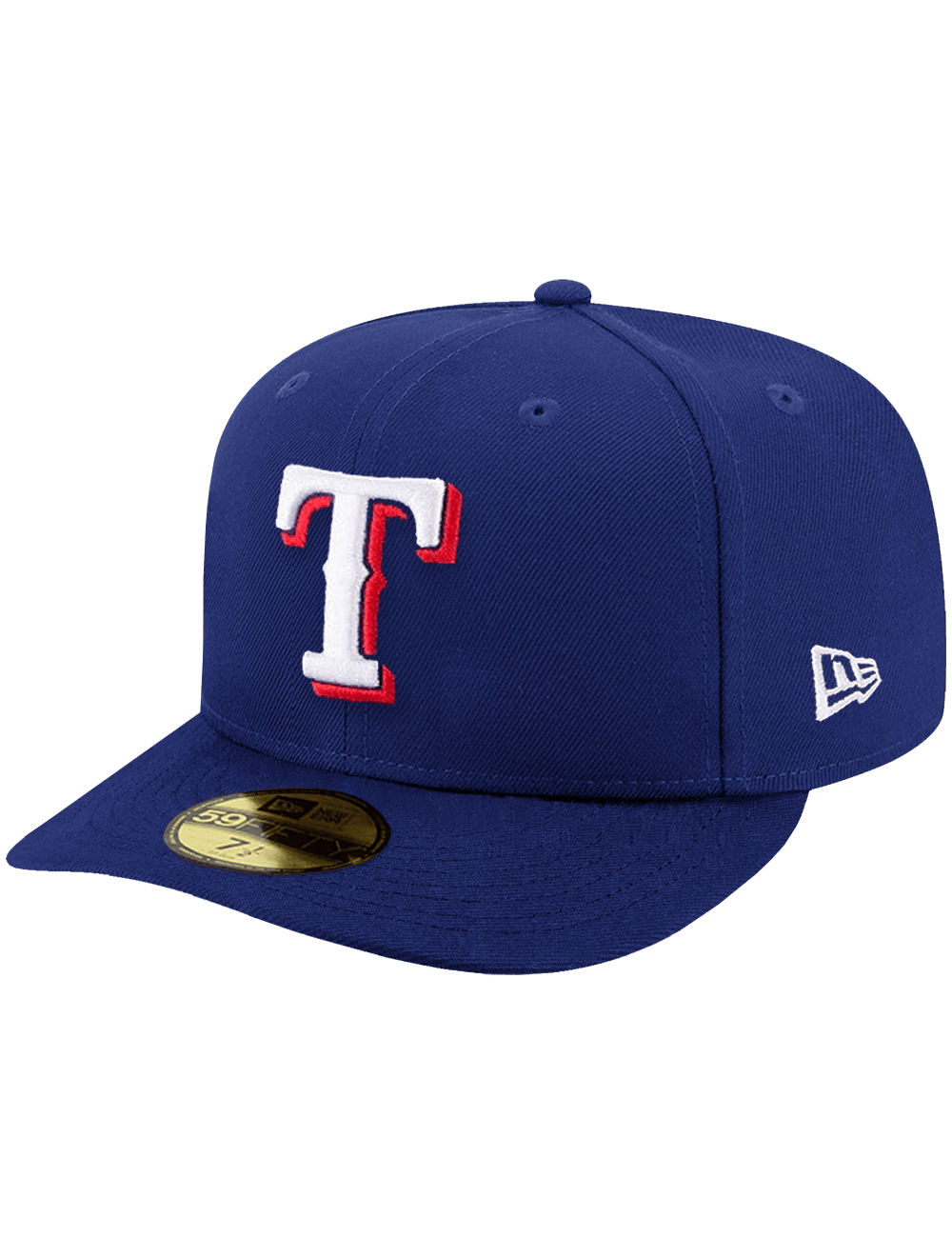New Era Caps Texas Rangers New Era MLB AC On-Field Game 59FIFTY Pre-Curved Fitted Hat - Blue