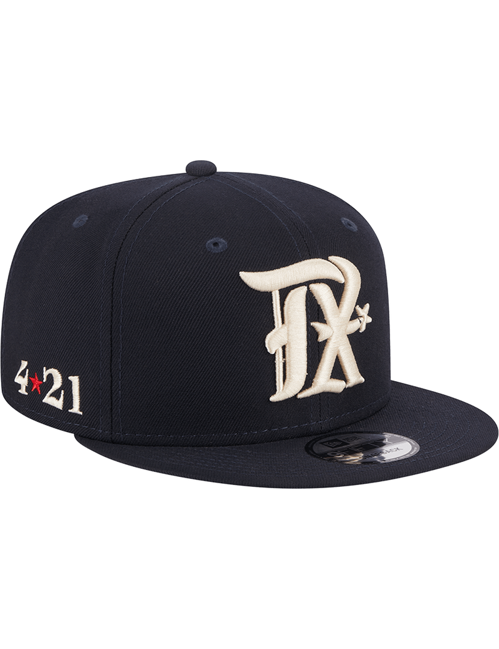 New Era Caps Texas Rangers New Era MLB City Connect 9FIFTY Snapback Hat - Navy