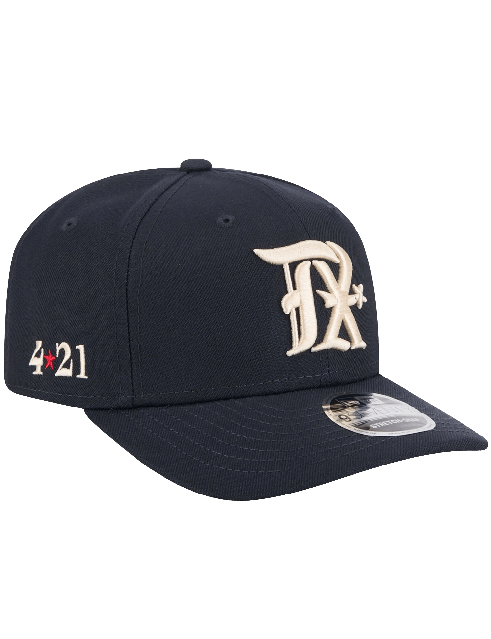 New Era Caps Texas Rangers New Era MLB City Connect 9SEVENTY Stretch Snapback Hat - Navy