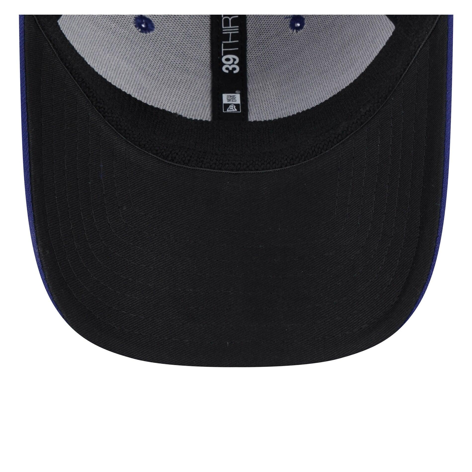 New Era Caps Texas Rangers New Era MLB Gold Champions 39THIRTY Stretch-Fit Hat - Blue