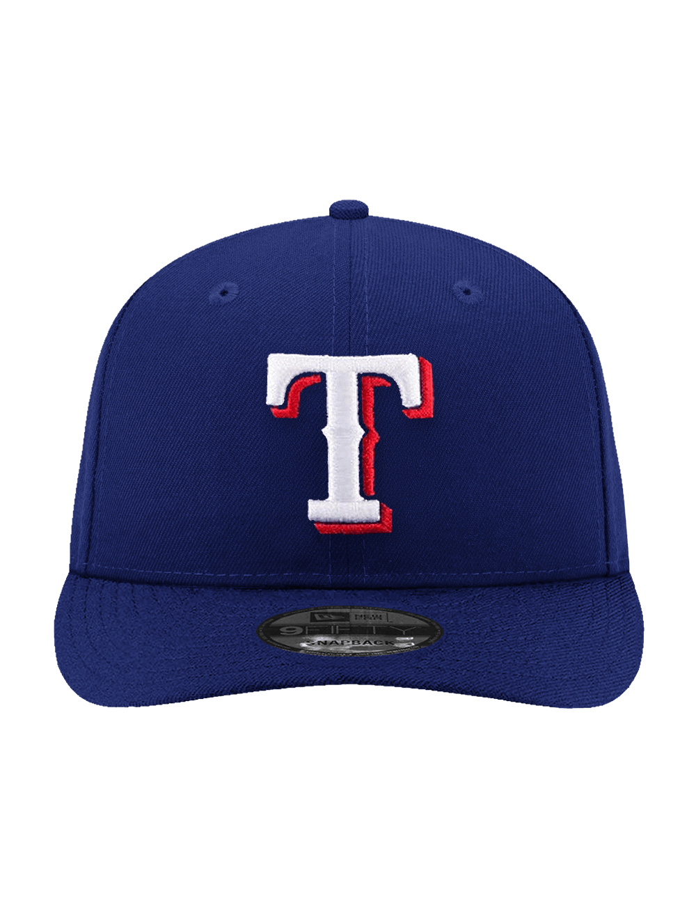 New Era Caps Texas Rangers New Era MLB Team Pre-Curved 9FIFTY Snapback Hat - Blue