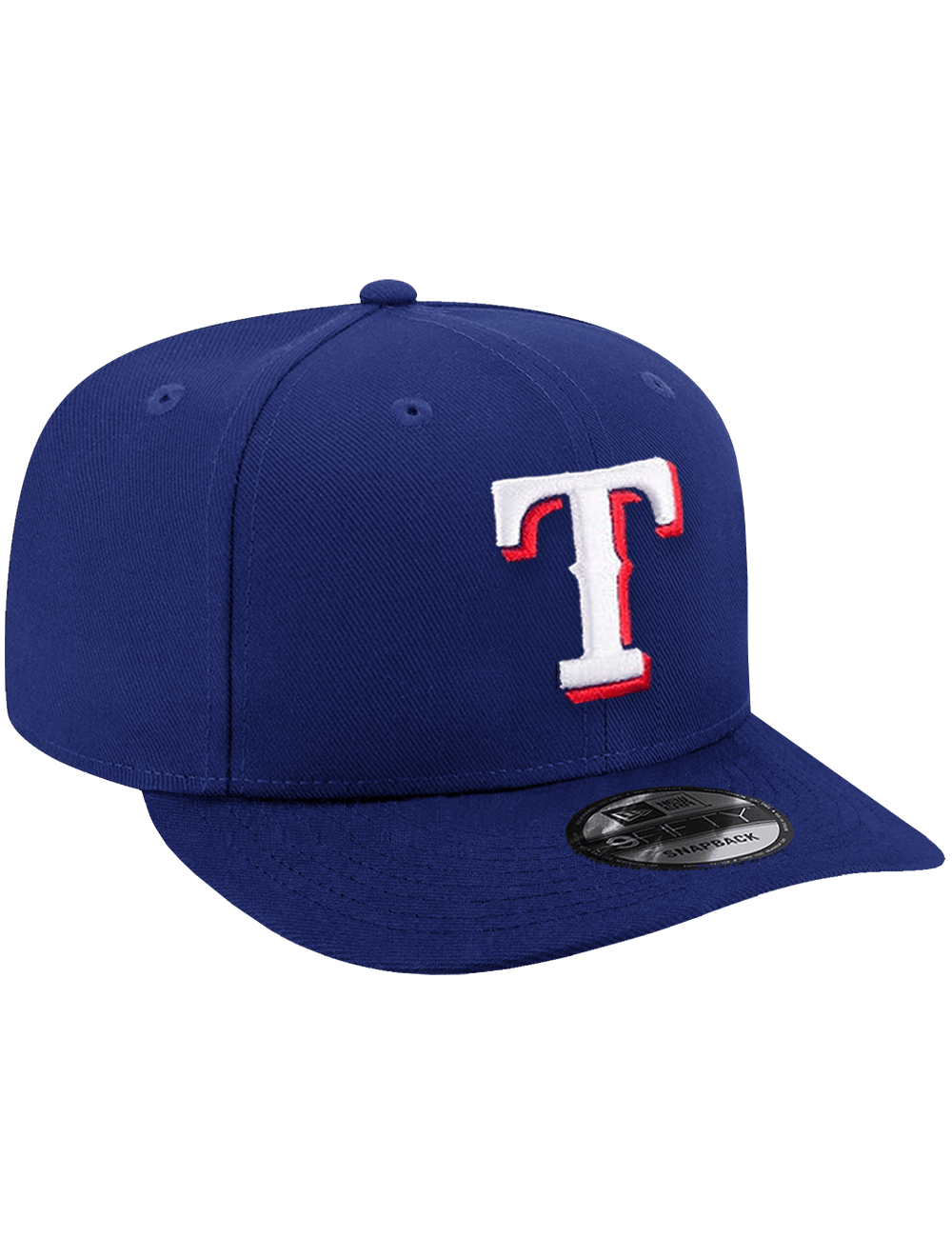 New Era Caps Texas Rangers New Era MLB Team Pre-Curved 9FIFTY Snapback Hat - Blue