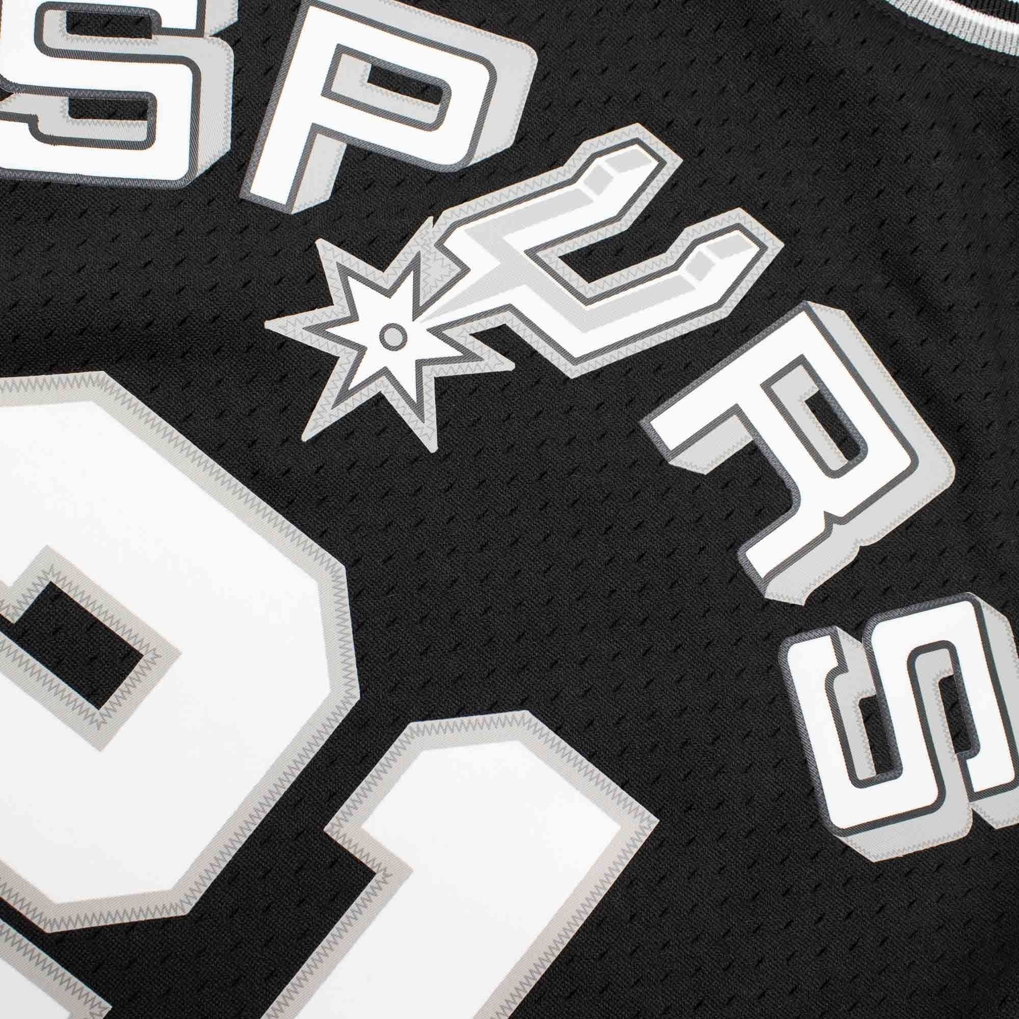 Mitchell And Ness Jerseys Tim Duncan San Antonio Spurs Mitchell & Ness NBA 98-99 Swingman Jersey - Black