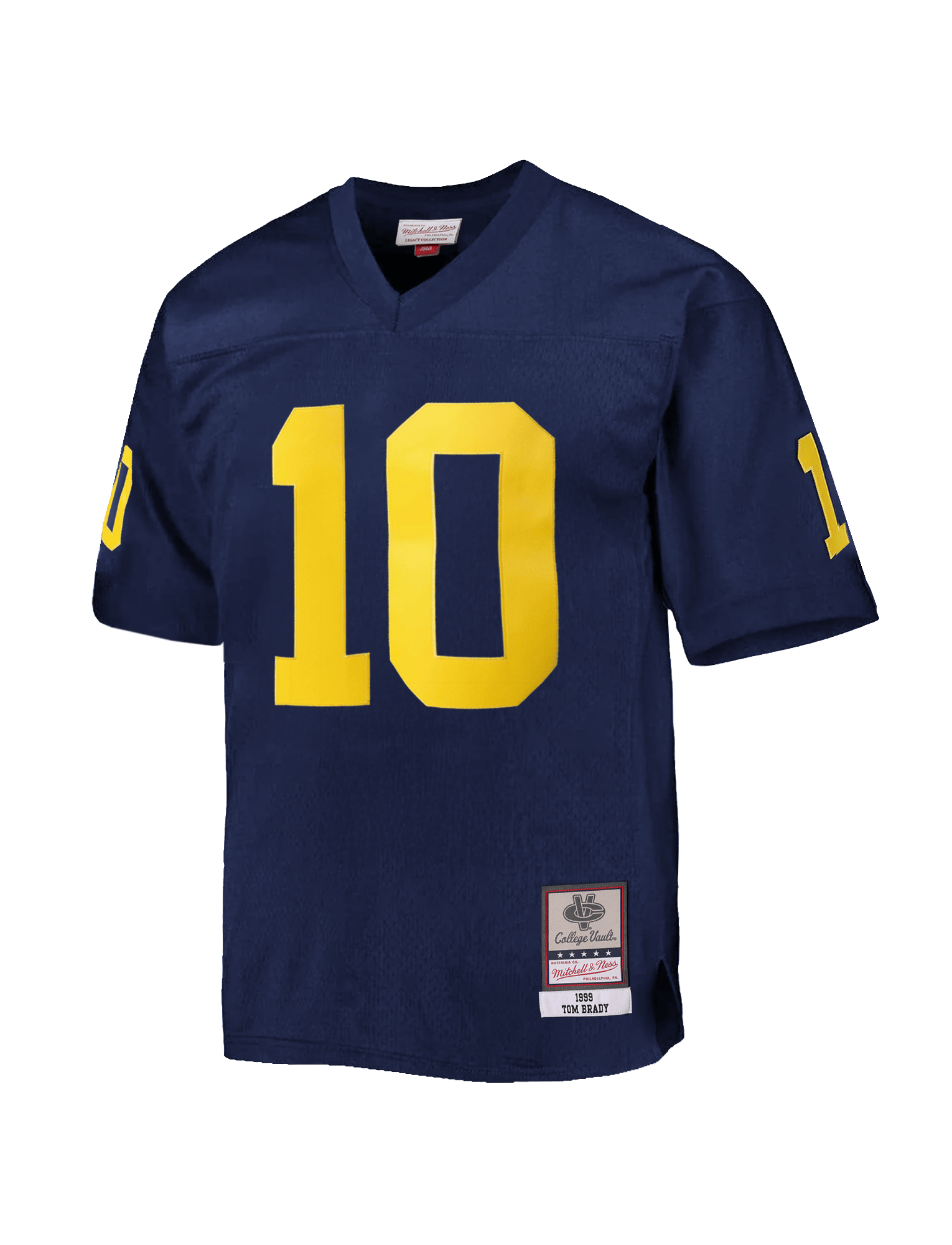 Mitchell And Ness Jerseys Tom Brady Michigan Wolverines Mitchell & Ness NCAA 99 Legacy Jersey - Navy