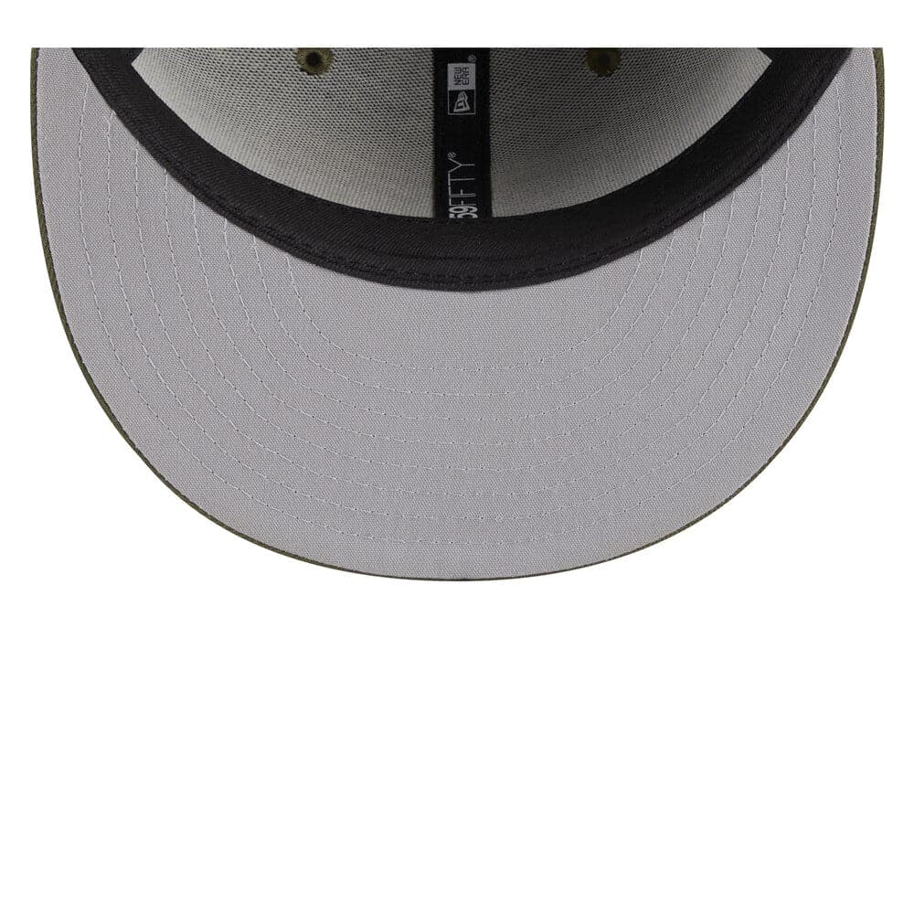 New Era Caps Toronto Blue Jays New Era MLB 2023 Armed Forces 59FIFTY Fitted Hat - Army
