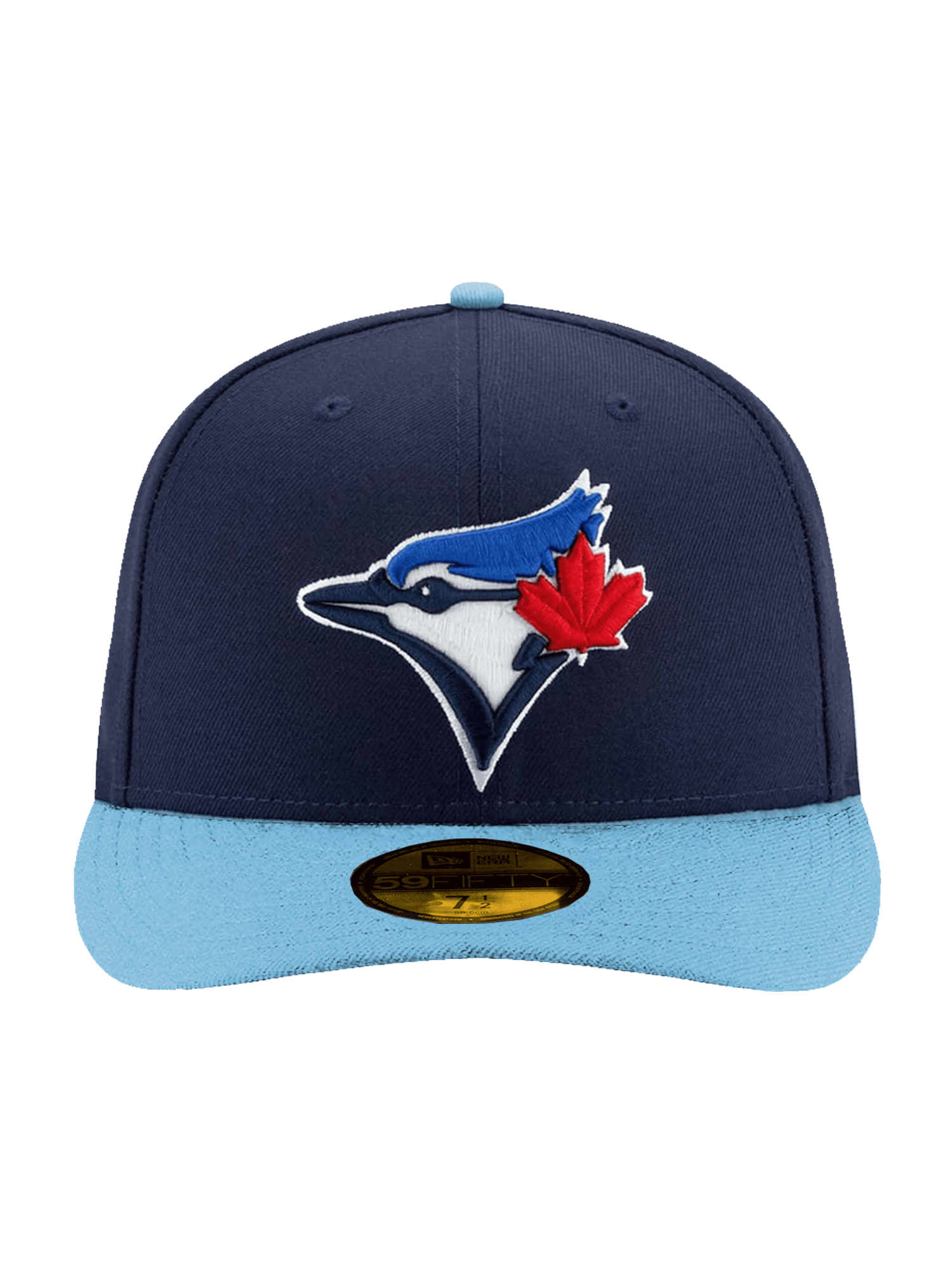 New Era Caps Toronto Blue Jays New Era MLB Alt AC On-Field Pre-Curved 59FIFTY Fitted Hat - Navy