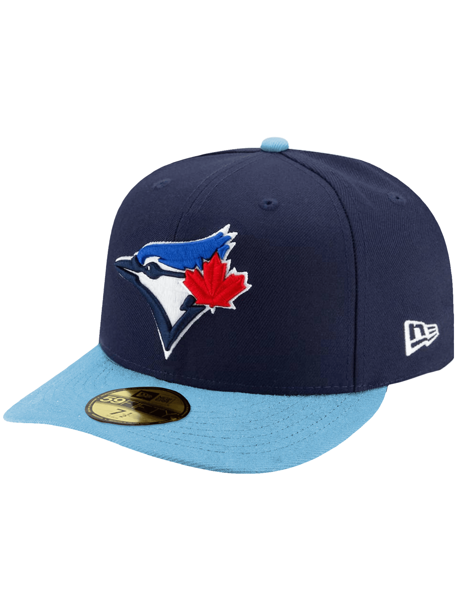New Era Caps Toronto Blue Jays New Era MLB Alt AC On-Field Pre-Curved 59FIFTY Fitted Hat - Navy