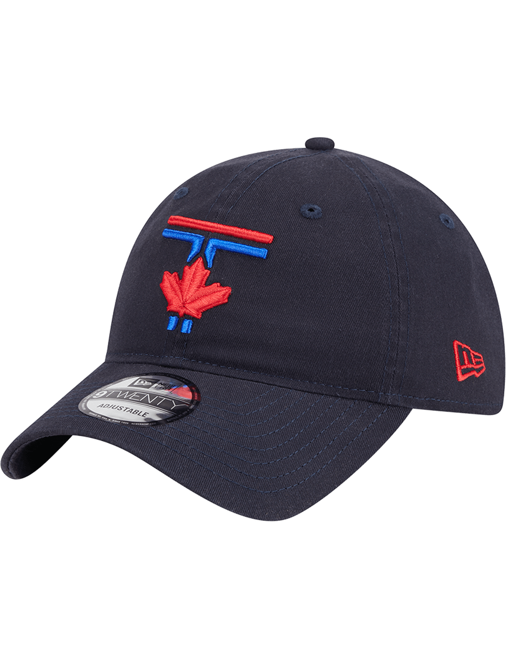 New Era Caps Toronto Blue Jays New Era MLB City Connect 9TWENTY Strapback Hat - Navy