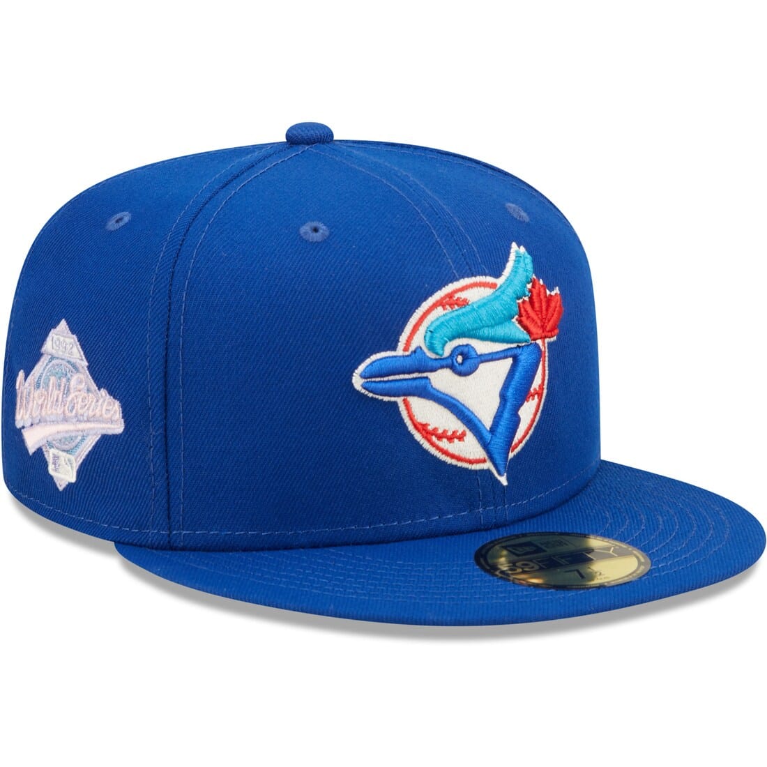 New Era Caps Toronto Blue Jays New Era MLB Pop Sweat 59FIFTY Fitted Hat - Blue