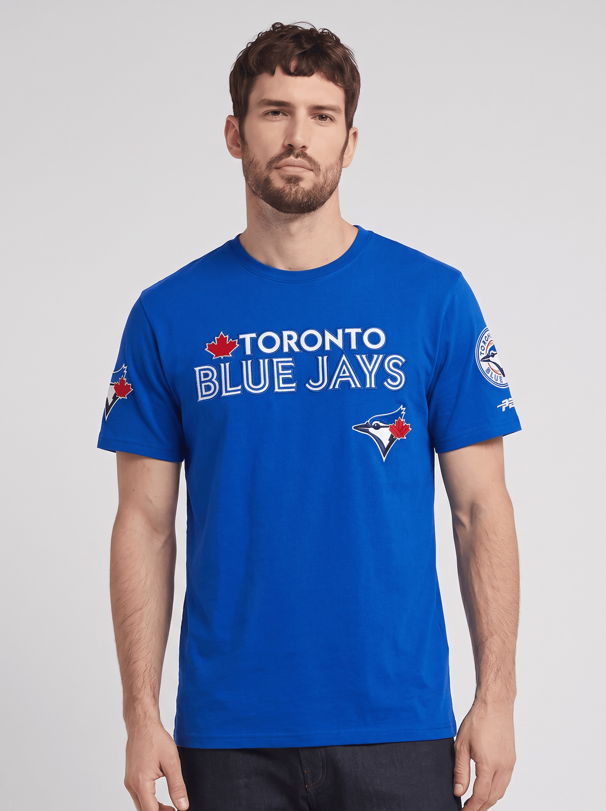 Pro Standard T-Shirts Toronto Blue Jays Pro Standard MLB Team Classic Chenille Flex T-Shirt - Blue