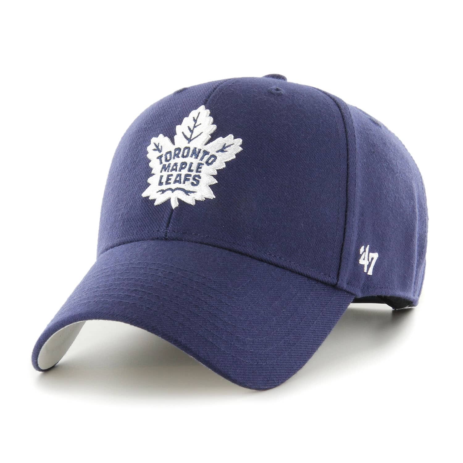 47 Brand Caps Toronto Maple Leafs '47 NHL Team MVP Snapback Hat - Navy