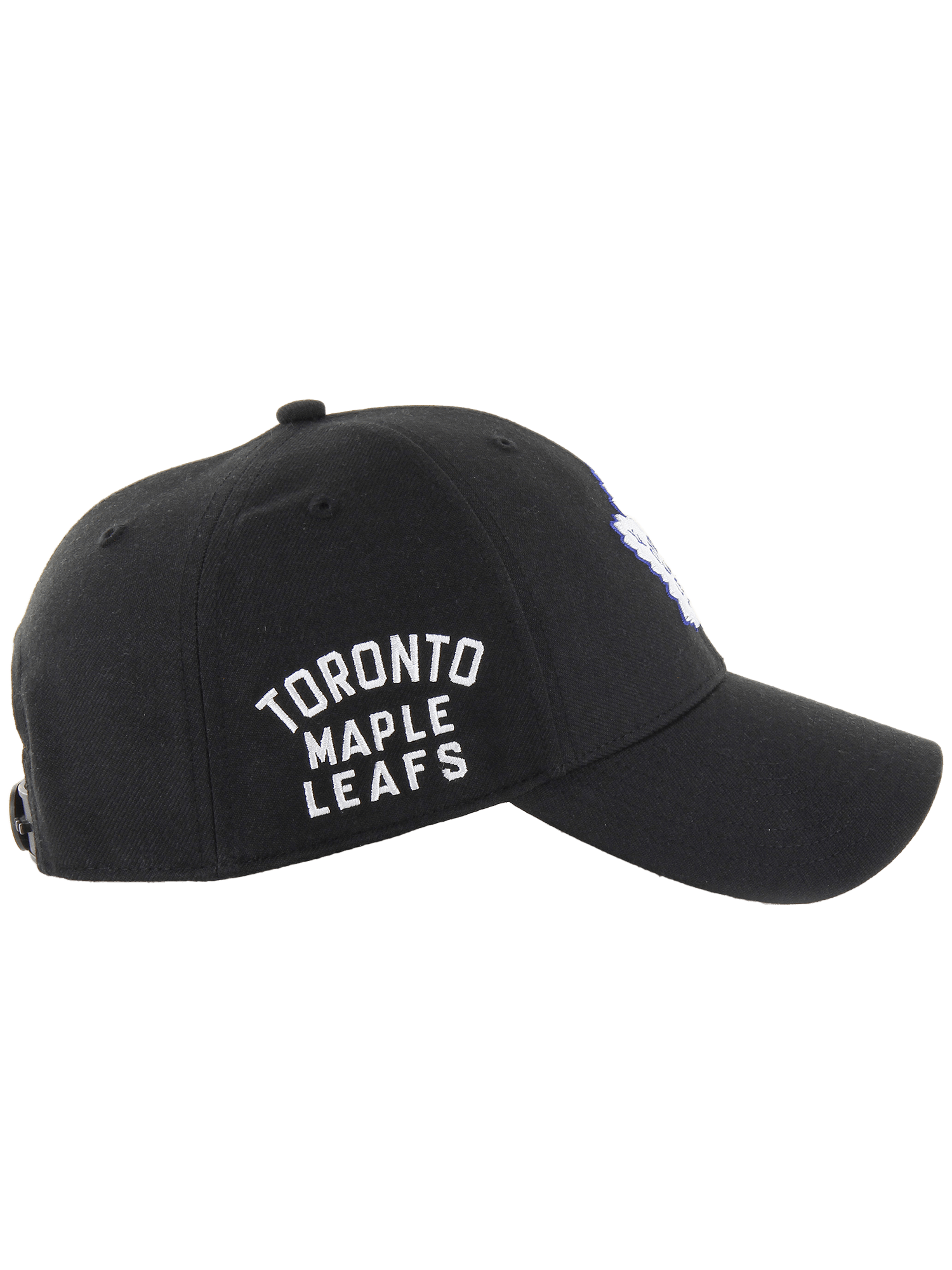 47 Brand Caps Toronto Maple Leafs '47 NHL Wordmark Hit MVP Snapback Hat - Black