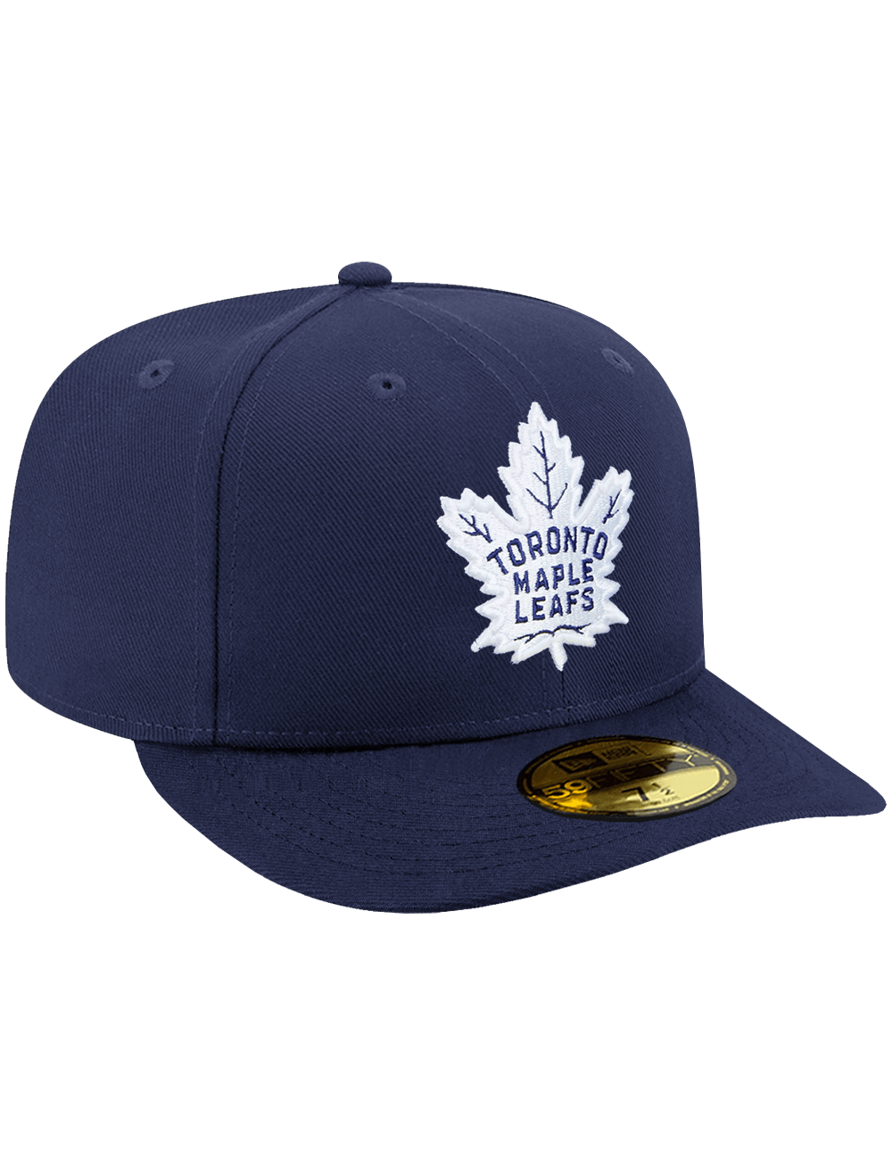New Era Caps Toronto Maple Leafs New Era NHL Team 59FIFTY Pre-Curved Fitted Hat - Navy