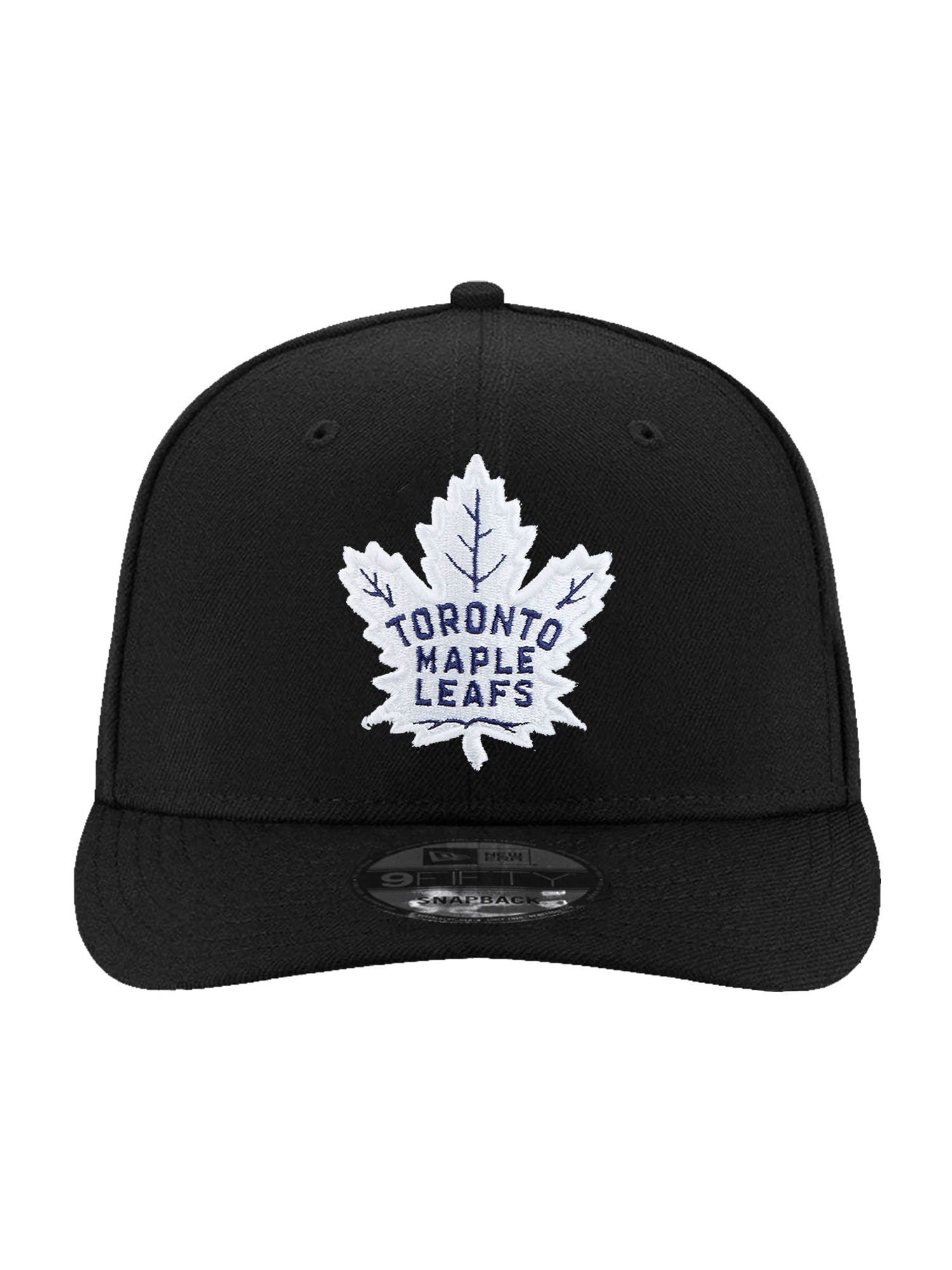 New Era Caps Toronto Maple Leafs New Era NHL Team 9FIFTY Pre-Curved Snapback Hat - Black