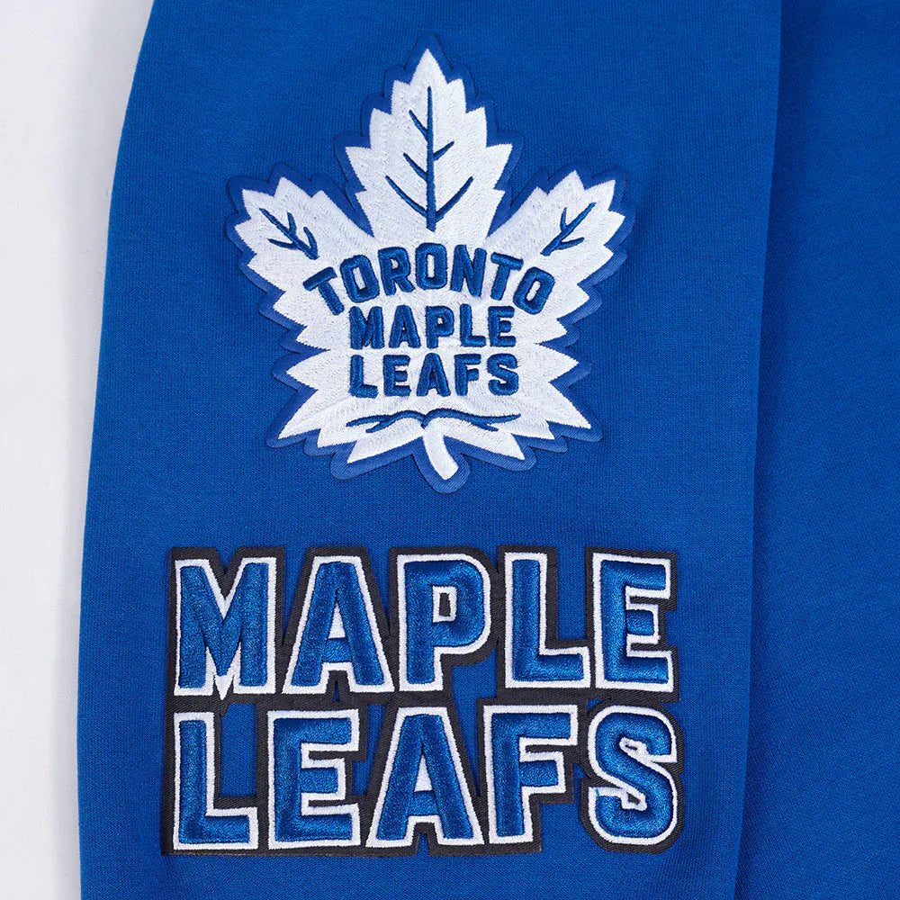 Pro Standard Jumpers Toronto Maple Leafs Pro Standard NHL Chenille Flex Hoodie Jumper - Blue
