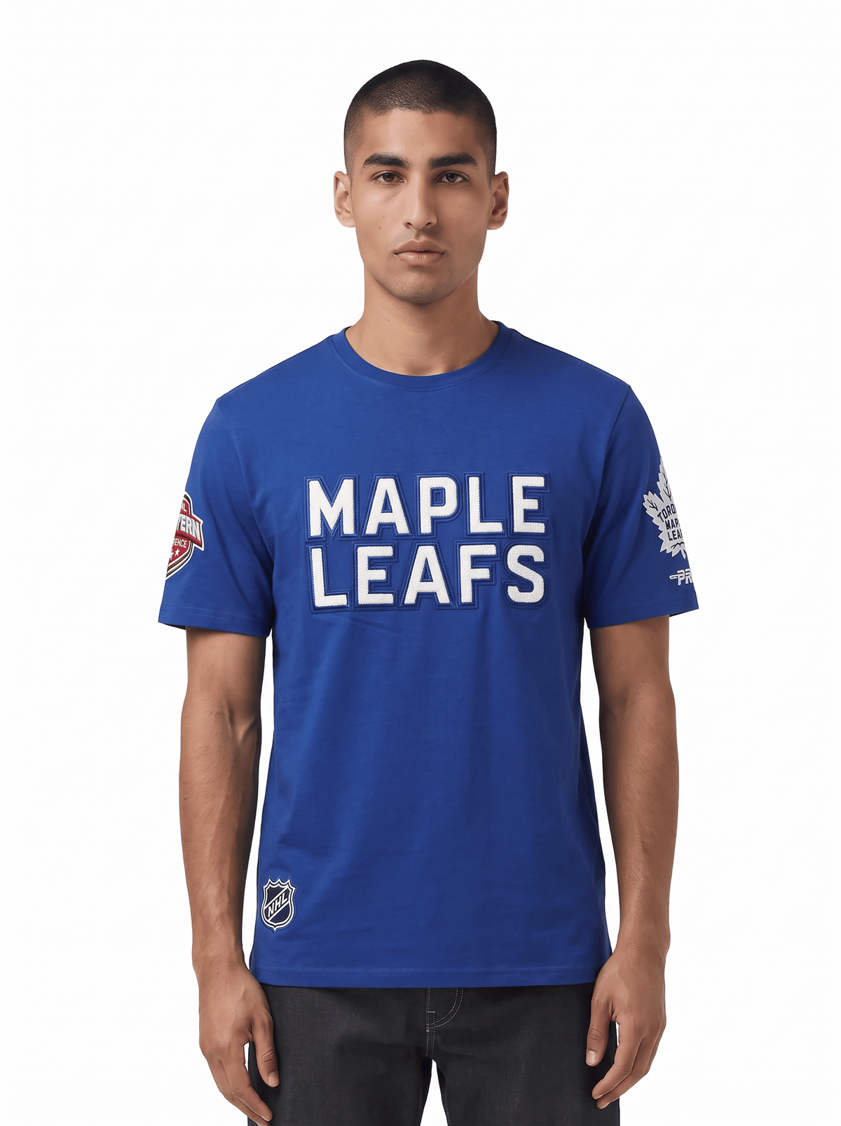 Pro Standard T-Shirts Toronto Maple Leafs Pro Standard NHL Classic Chenille Flex T-Shirt - Blue