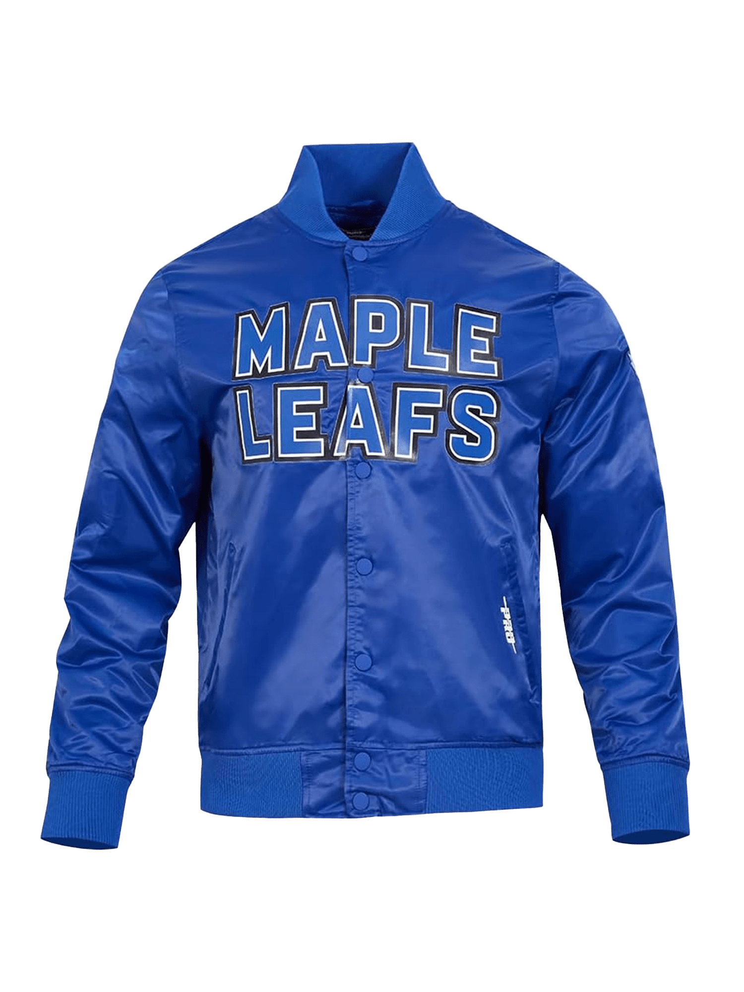 Pro Standard Jackets Toronto Maple Leafs Pro Standard NHL Team Classic Satin Button Jacket - Blue