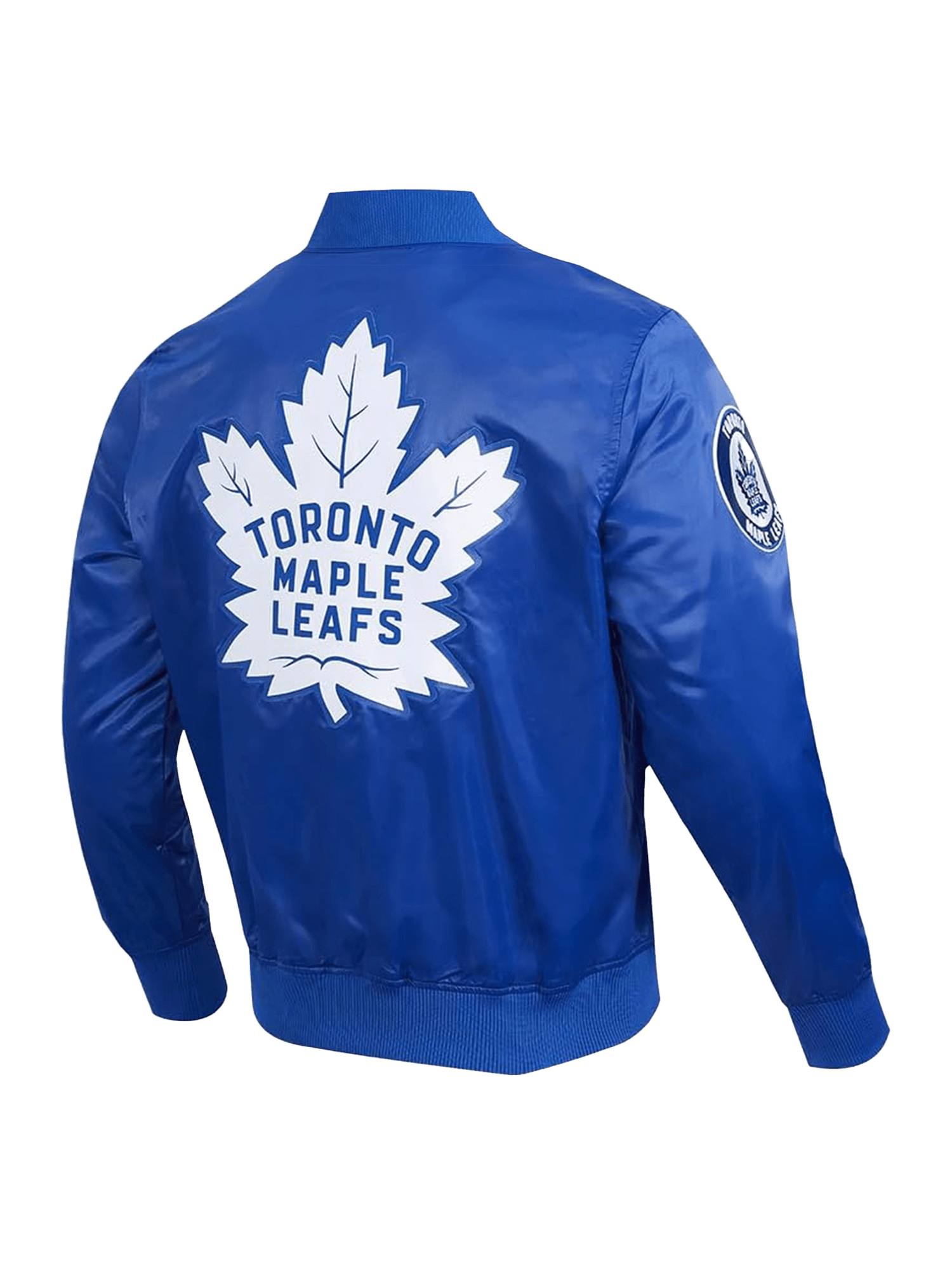 Pro Standard Jackets Toronto Maple Leafs Pro Standard NHL Team Classic Satin Button Jacket - Blue