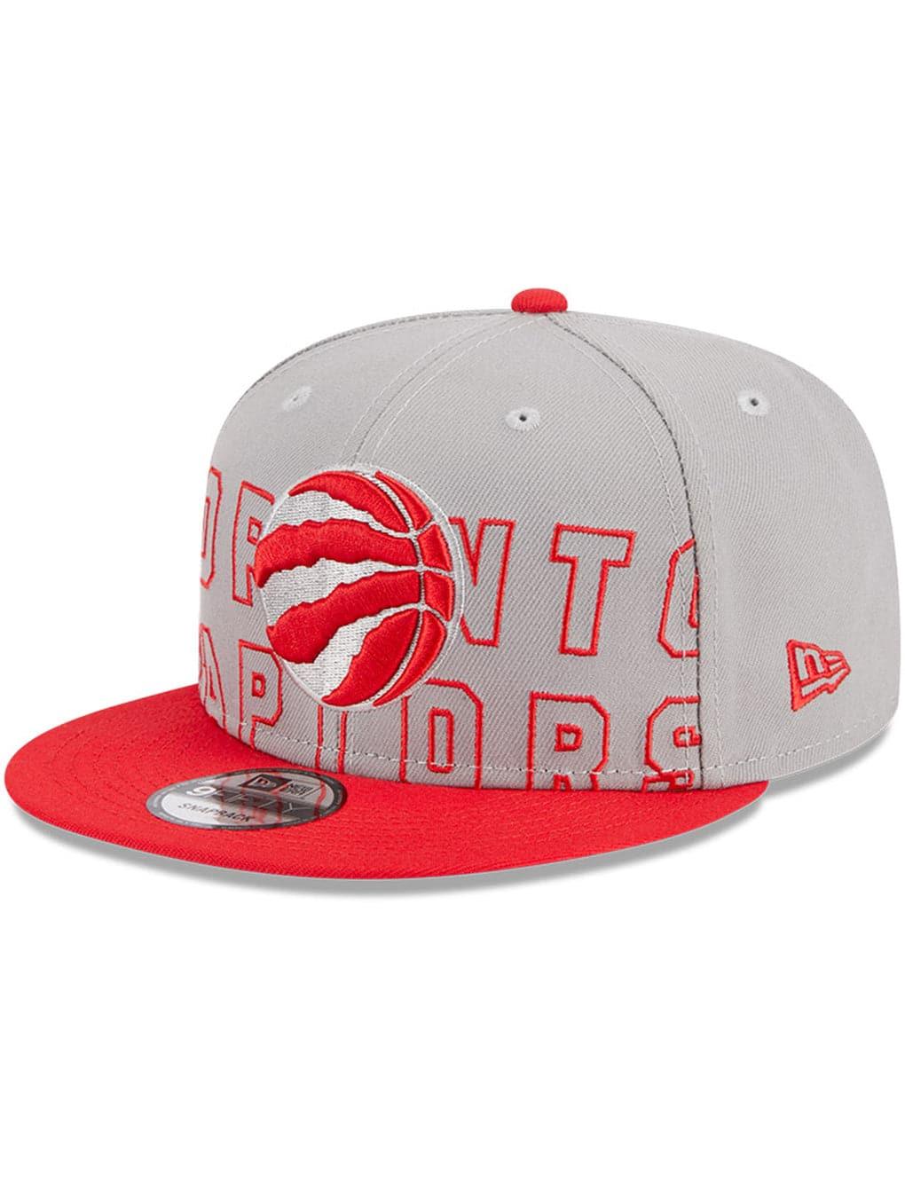 New Era Caps Toronto Raptors New Era NBA 23 Draft 9FIFTY Snapback Hat - Grey