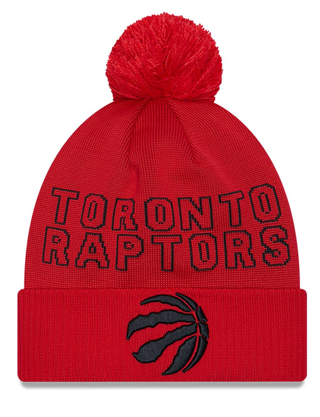 New Era Beanies Toronto Raptors New Era NBA 23 Draft Knit Beanie - Red