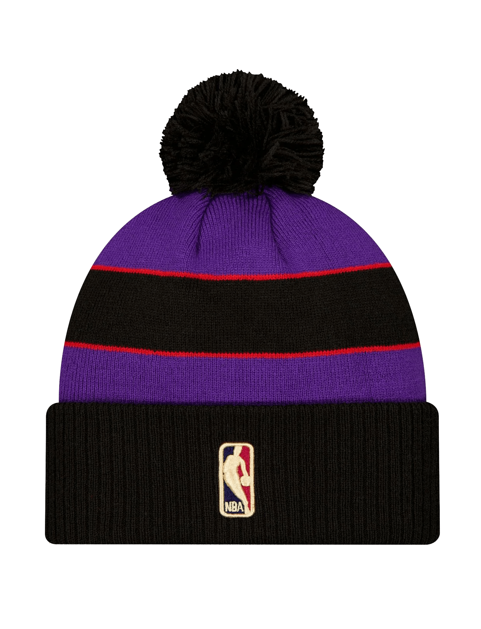 New Era Caps Toronto Raptors New Era NBA Classic Knit Beanie - Black